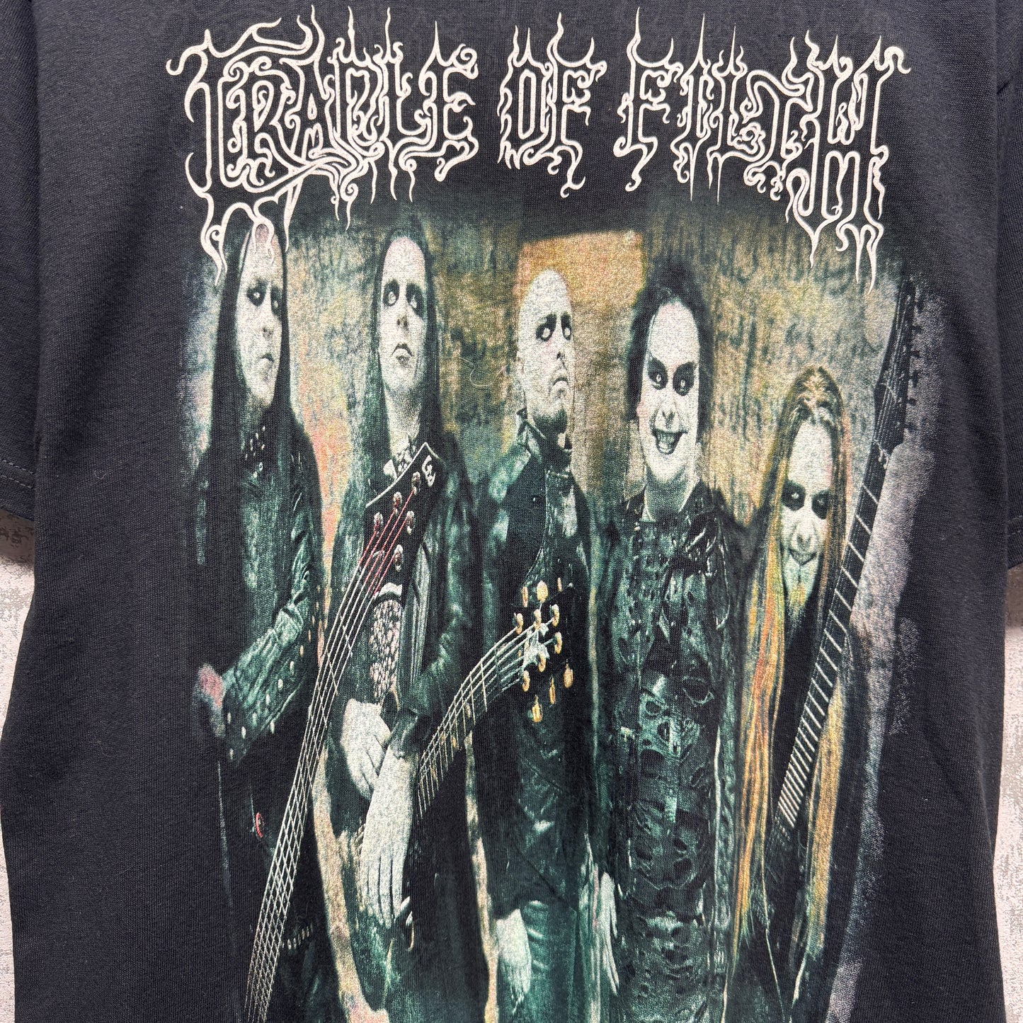 Y2K Cradle of Filth Shirt Large