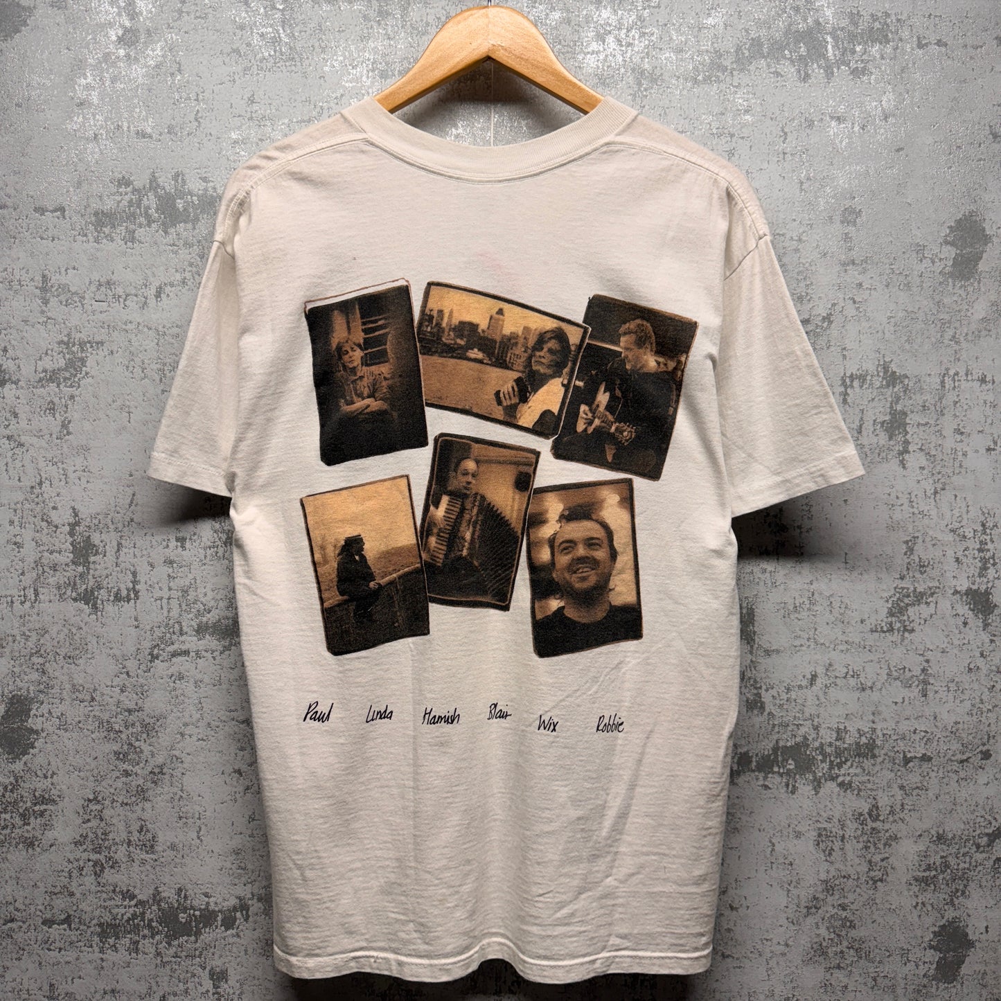 Vintage Paul McCartney The New World Tour Shirt Large