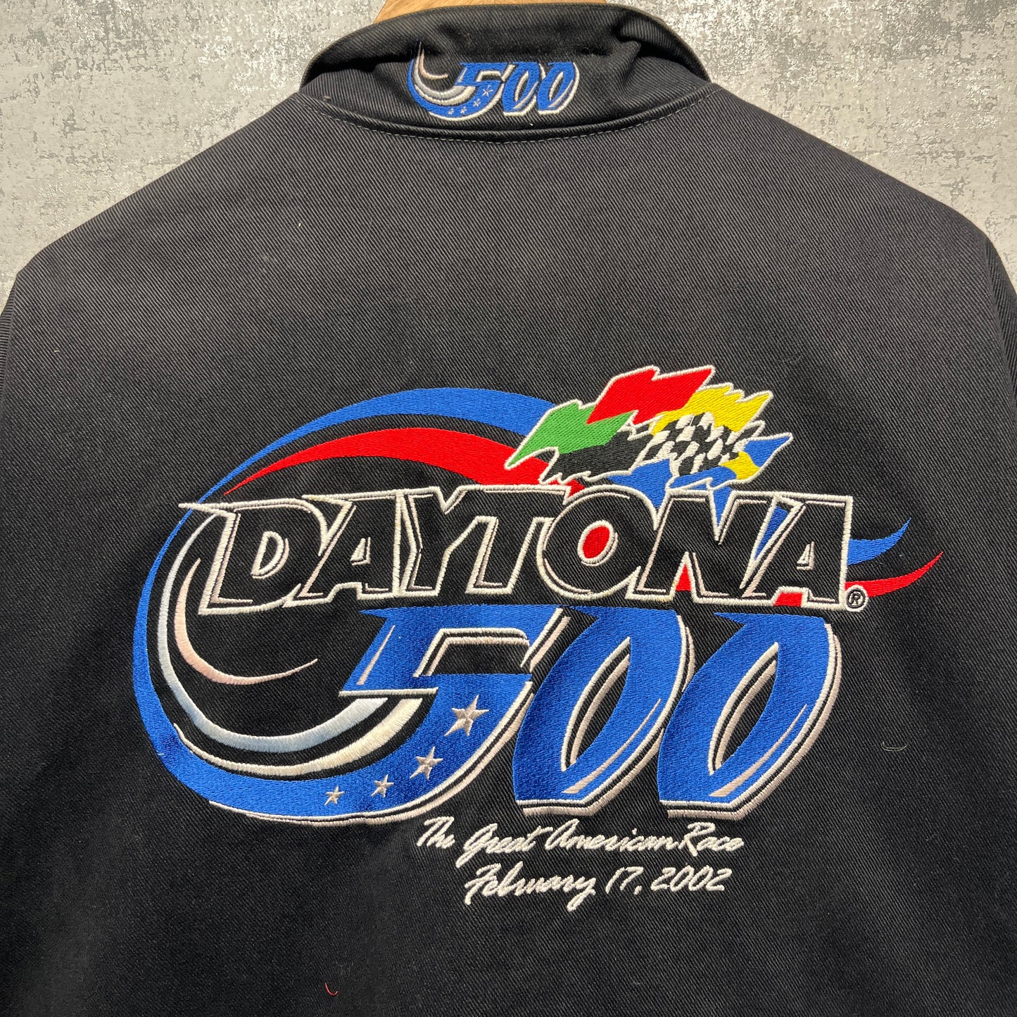 Vintage Jeff Hamilton 2002 Daytona 500 Racing Jacket XXL
