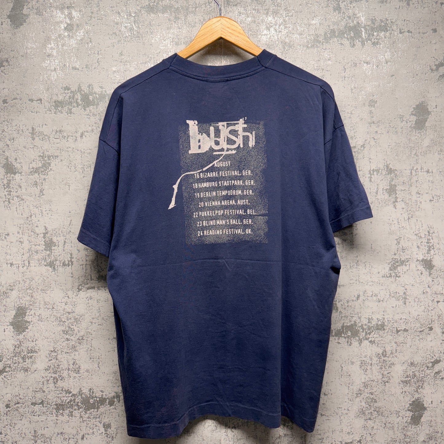 Vintage Bush Razorblade Suitcase Shirt XL