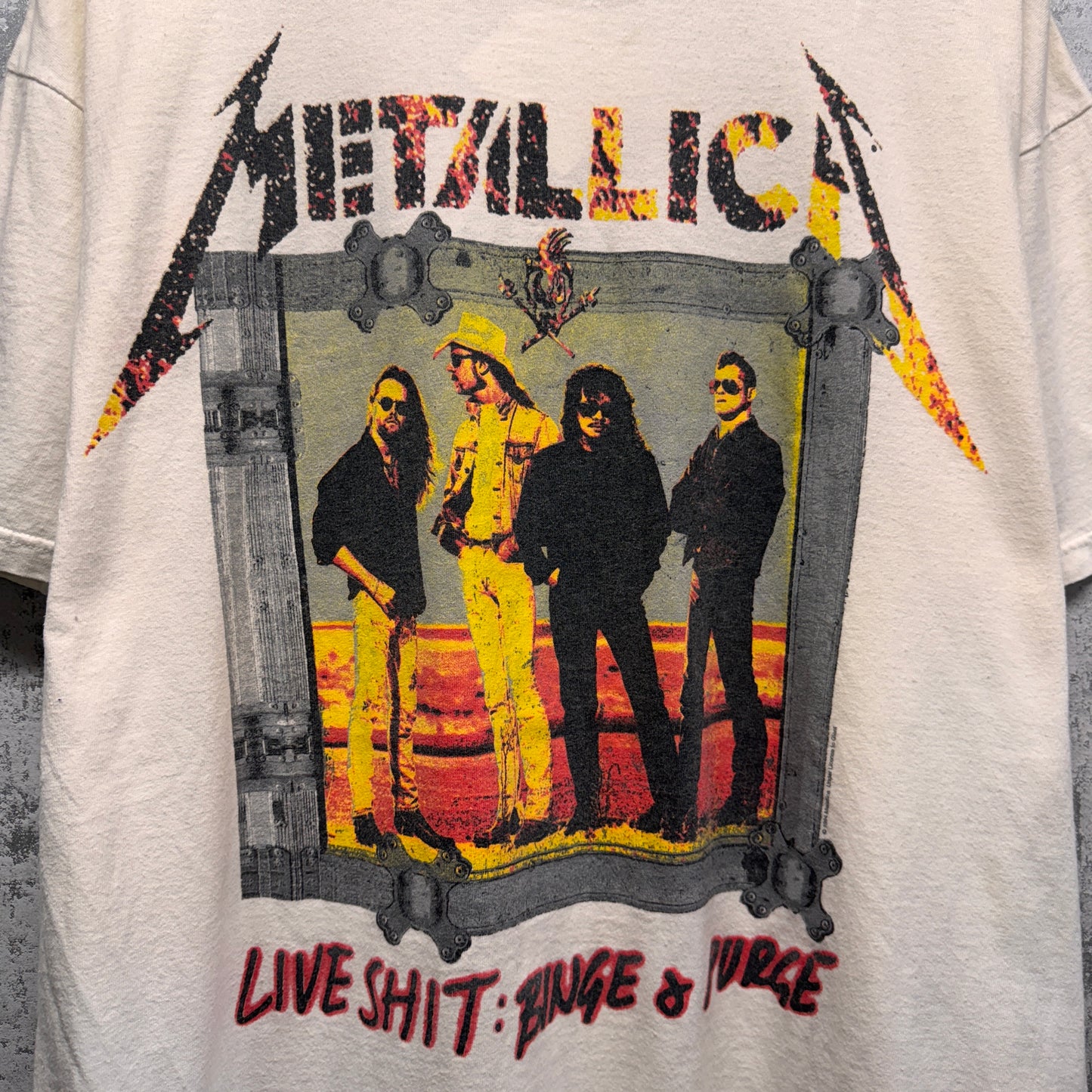 Vintage Metallica 1994 Binge & Purge Tour Shirt XL
