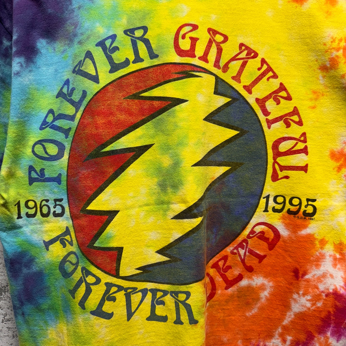 Vintage Grateful Dead Tie Dye Shirt Medium