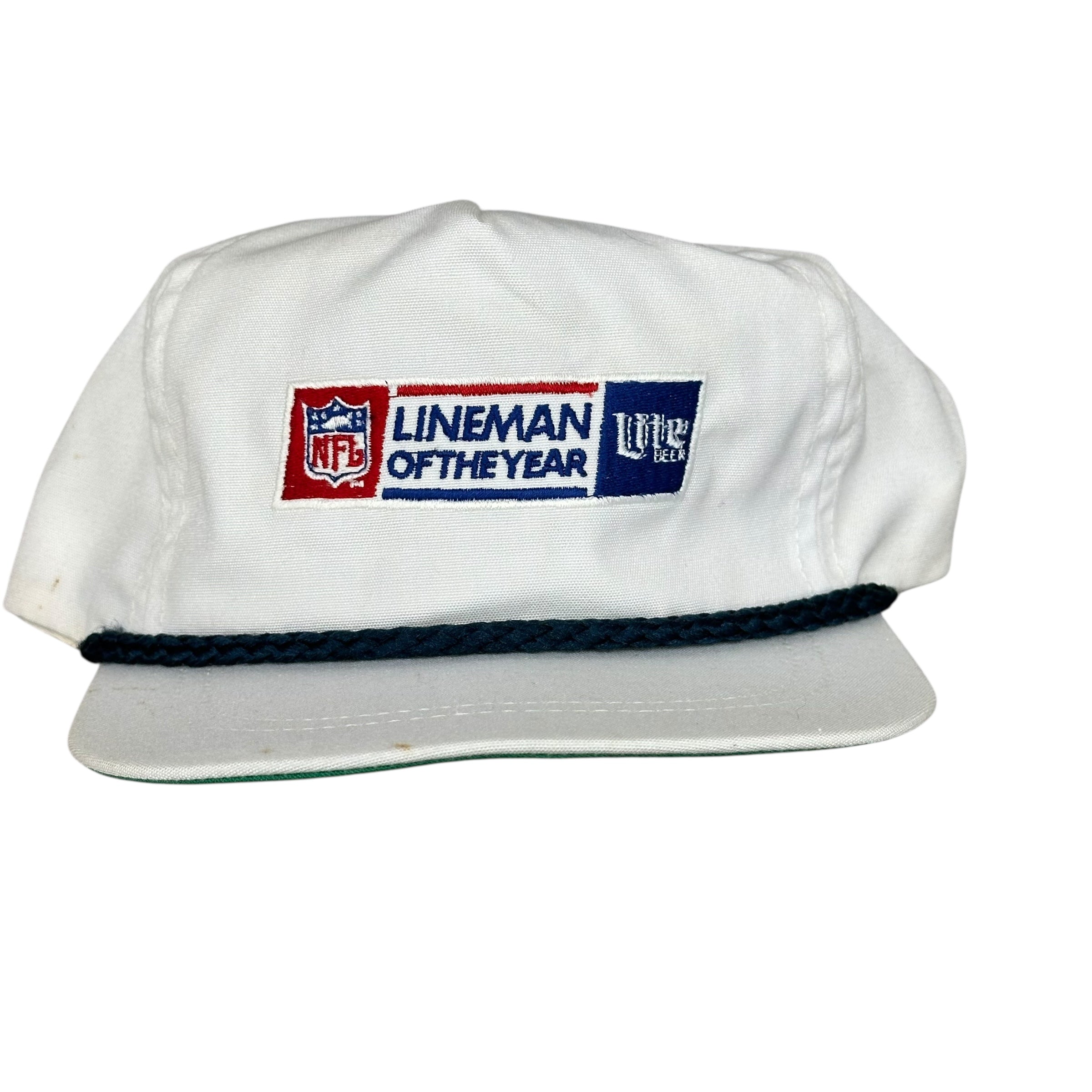 Vintage Buffalo Bills Lineman Of The Year Strapback Hat