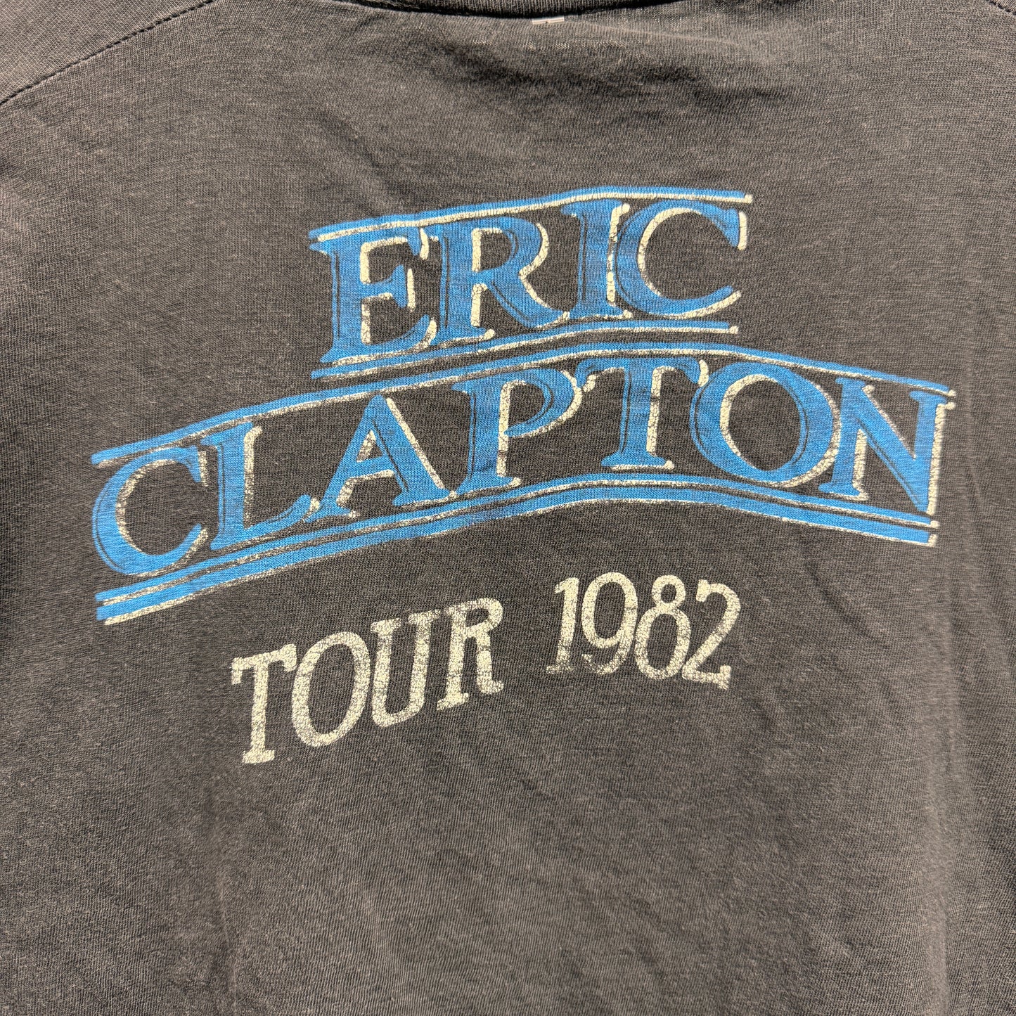 Vintage Eric Clapton 1982 Tour Shirt Large
