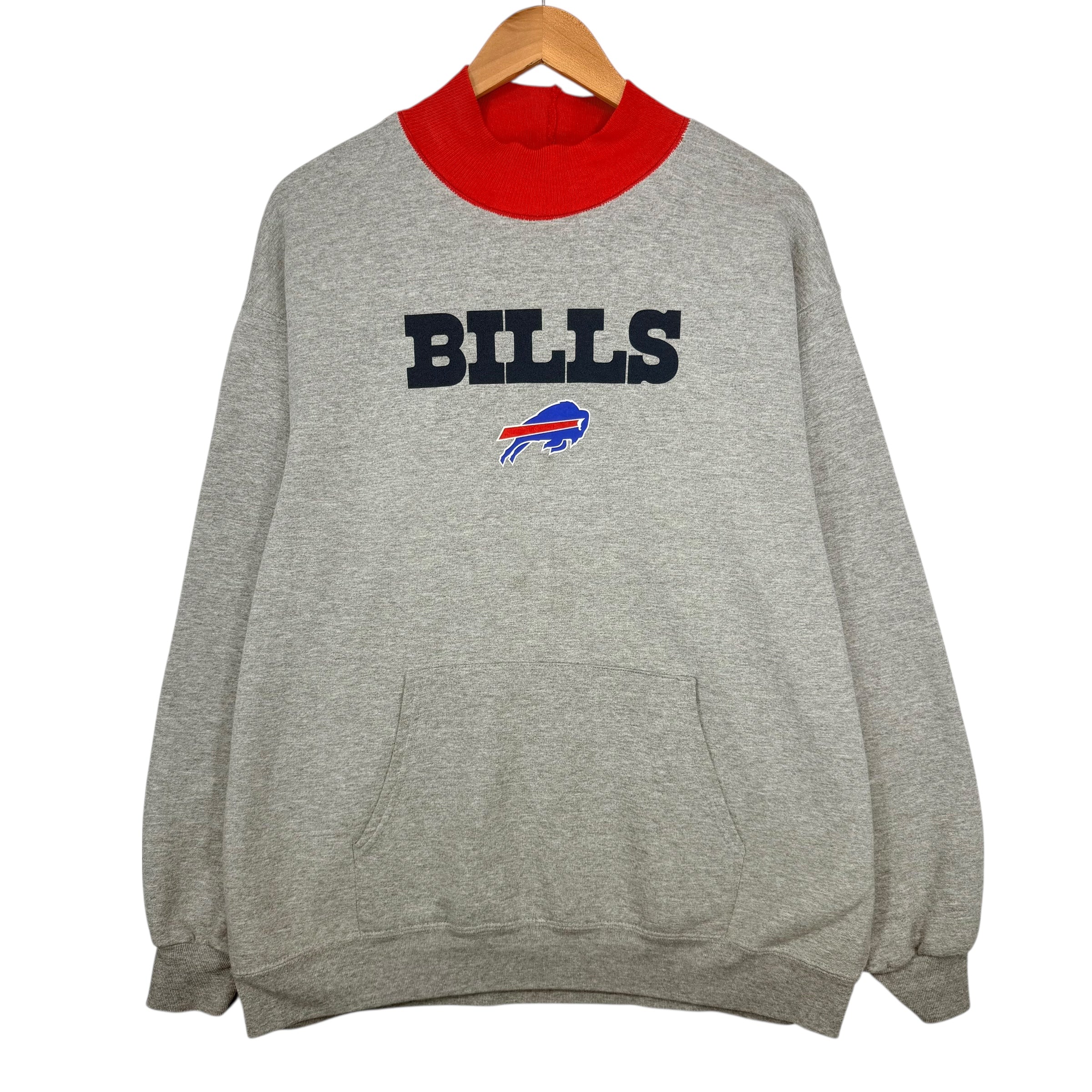 Vintage Buffalo Bills Reworked Turtleneck Sweatshirt XL