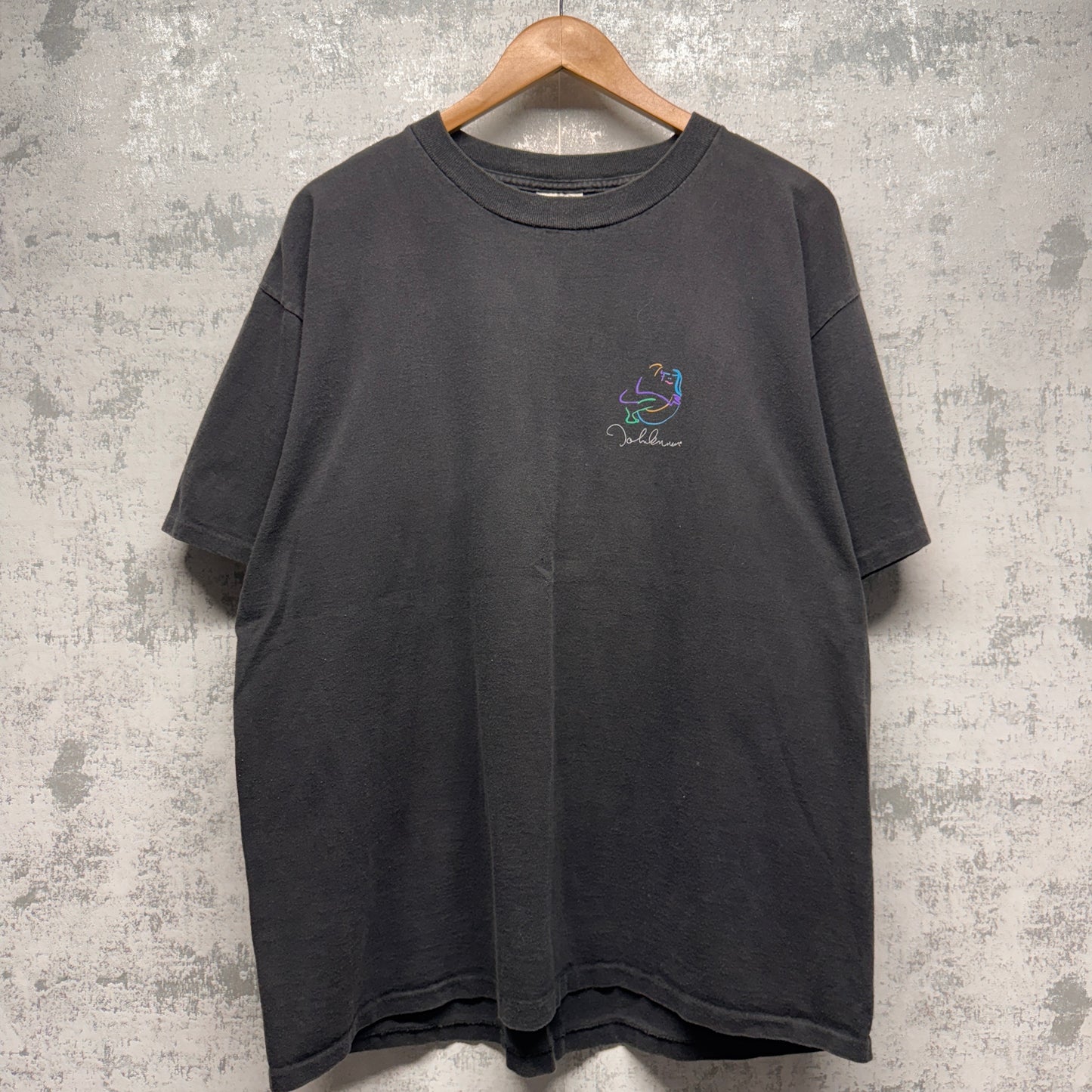 Vintage John Lennon Drawing Shirt XL