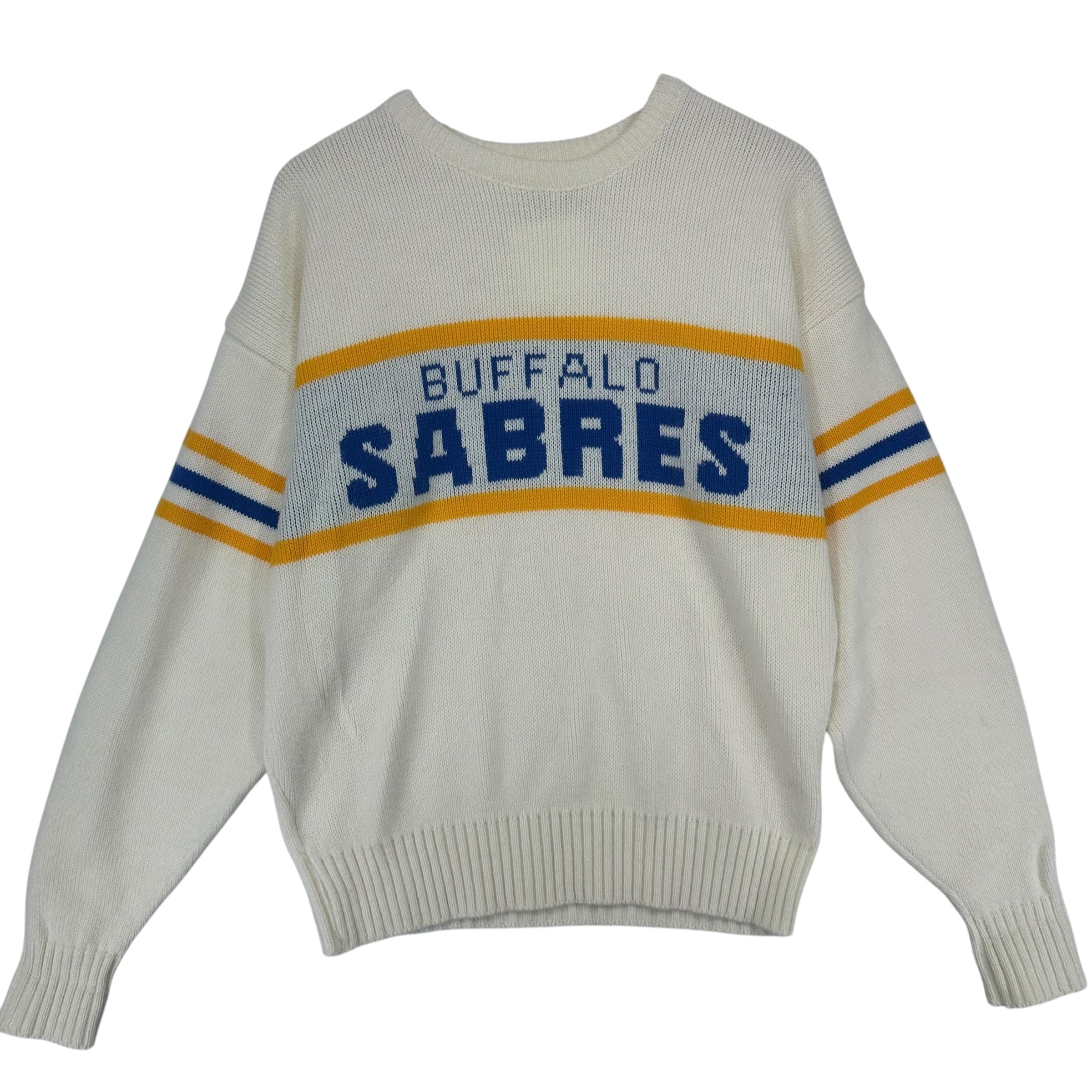 Vintage Buffalo Sabres Cliff Engle Sweater Sweatshirt Large