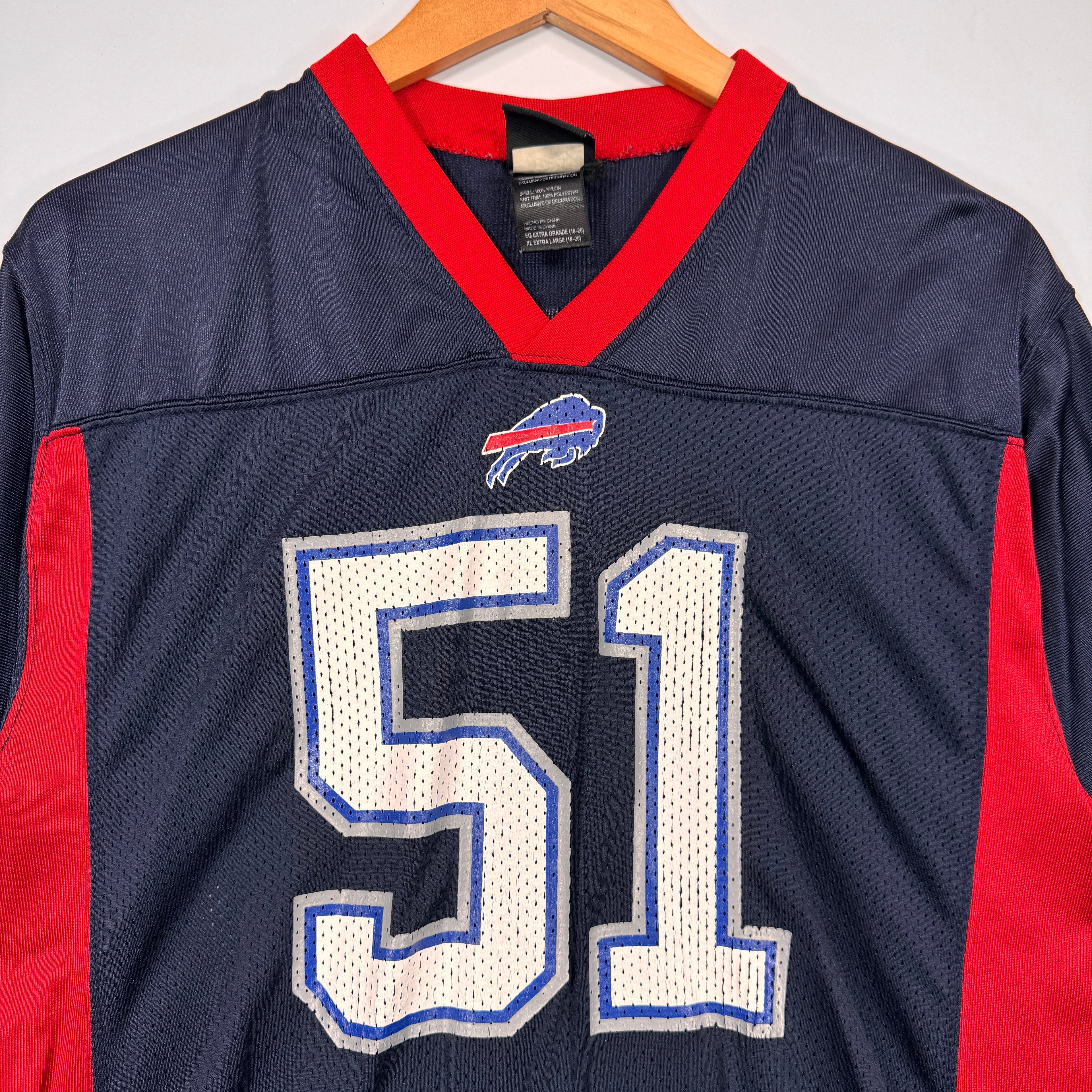 Vintage Buffalo Bills Posluszny #51 Jersey Shirt XL