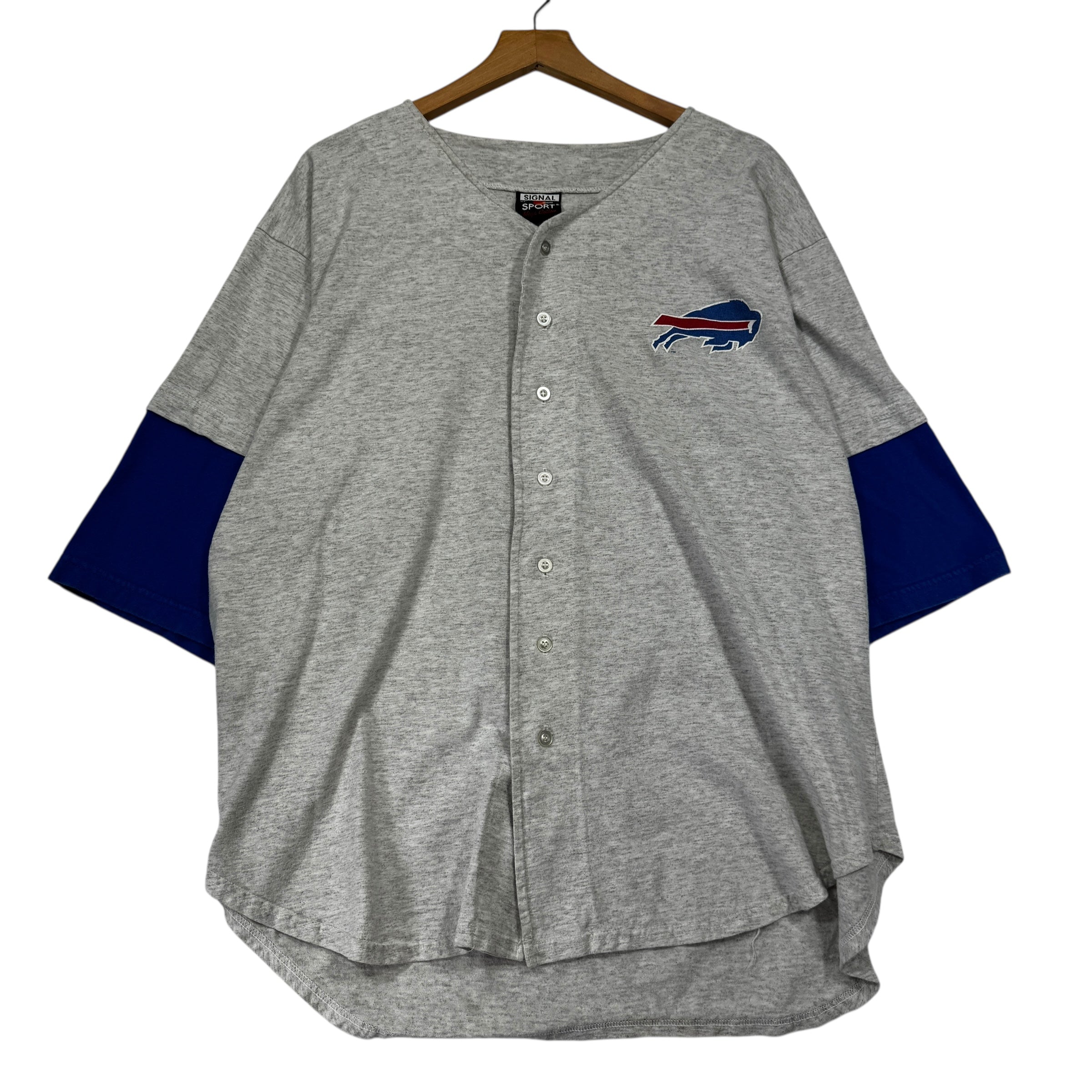 Vintage Buffalo Bills Baseball Jersey XL