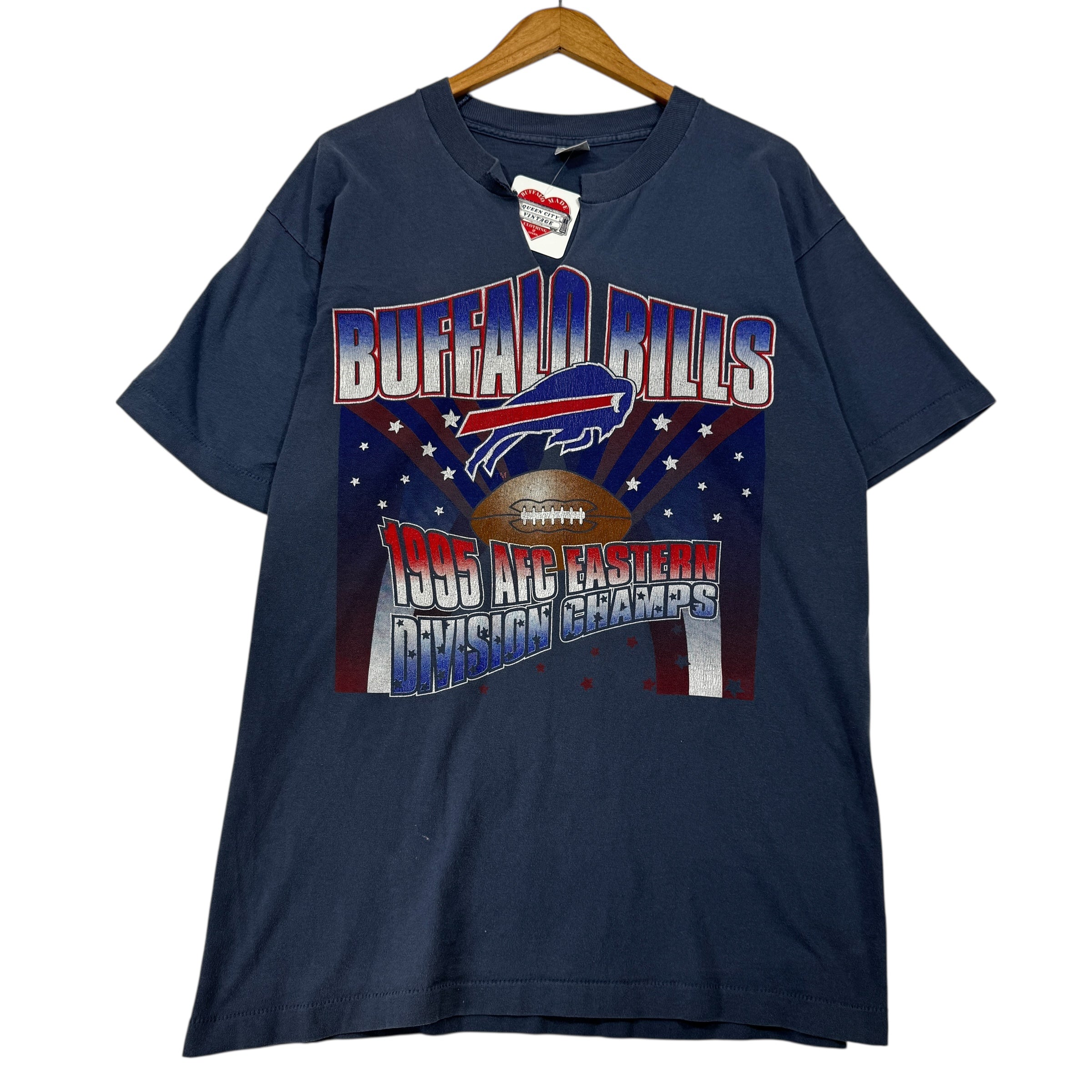 Vintage Buffalo Bills 1995 AFC East Champions Shirt XL