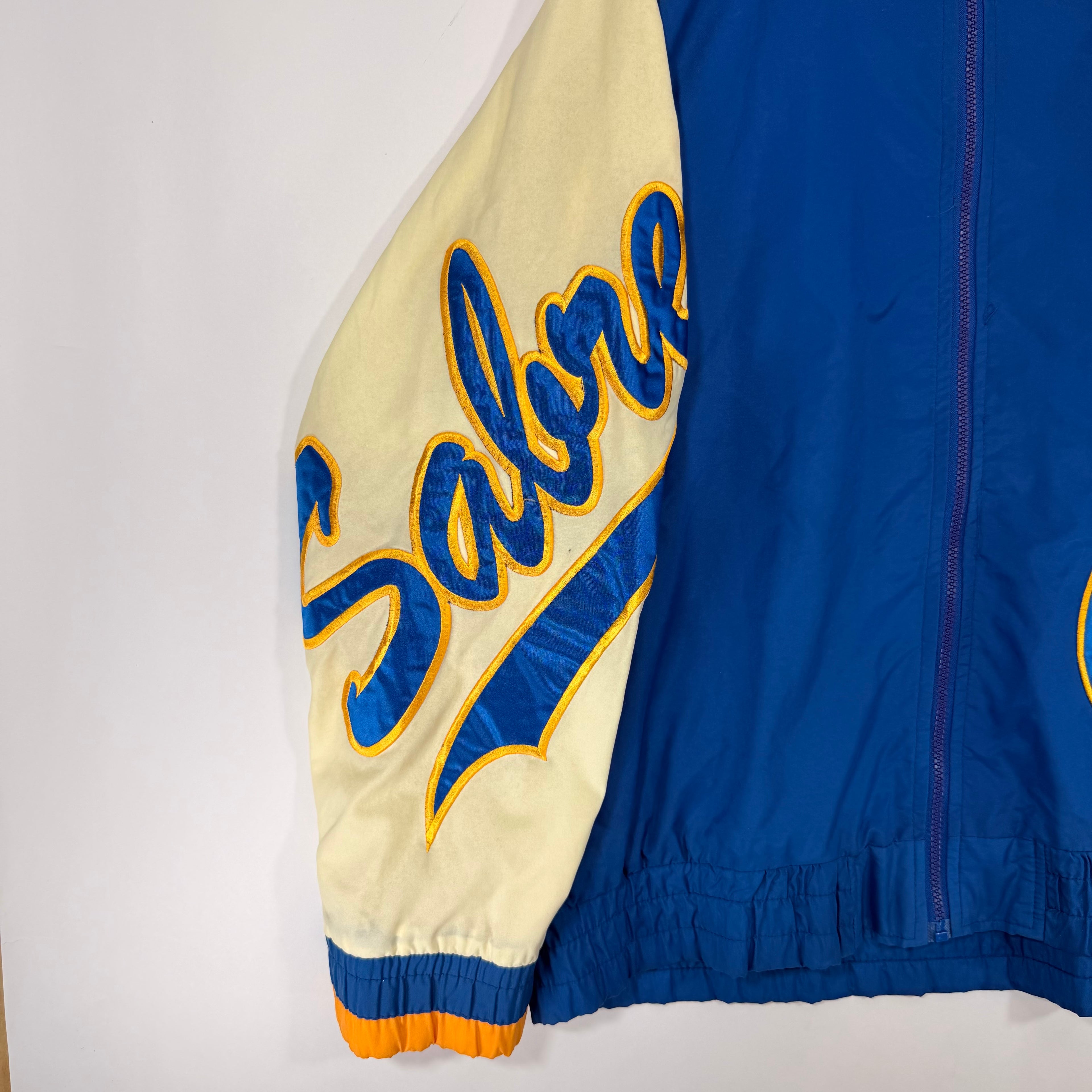 Vintage Buffalo Sabres Colorblock Windbreaker Jacket Large