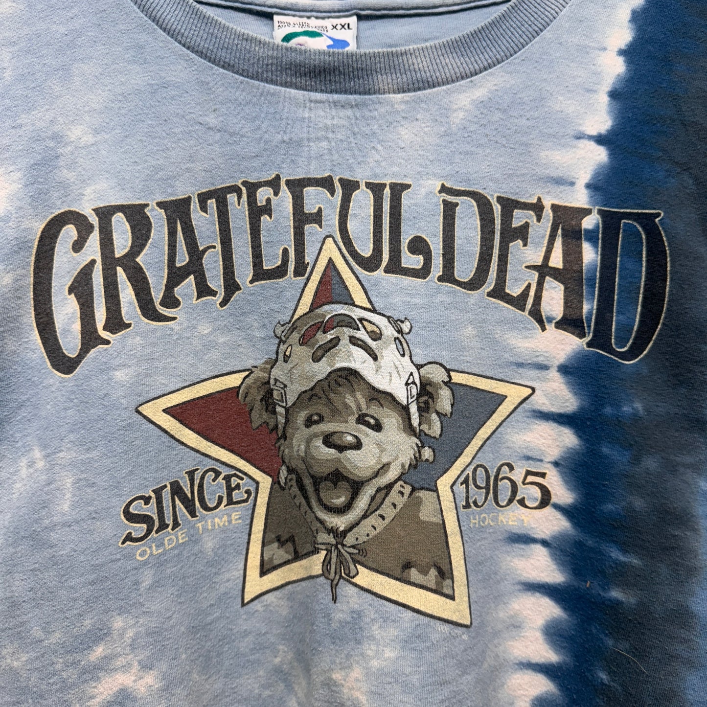 Vintage Grateful Dead Olde Time Hockey Tie Dye Shirt XXL