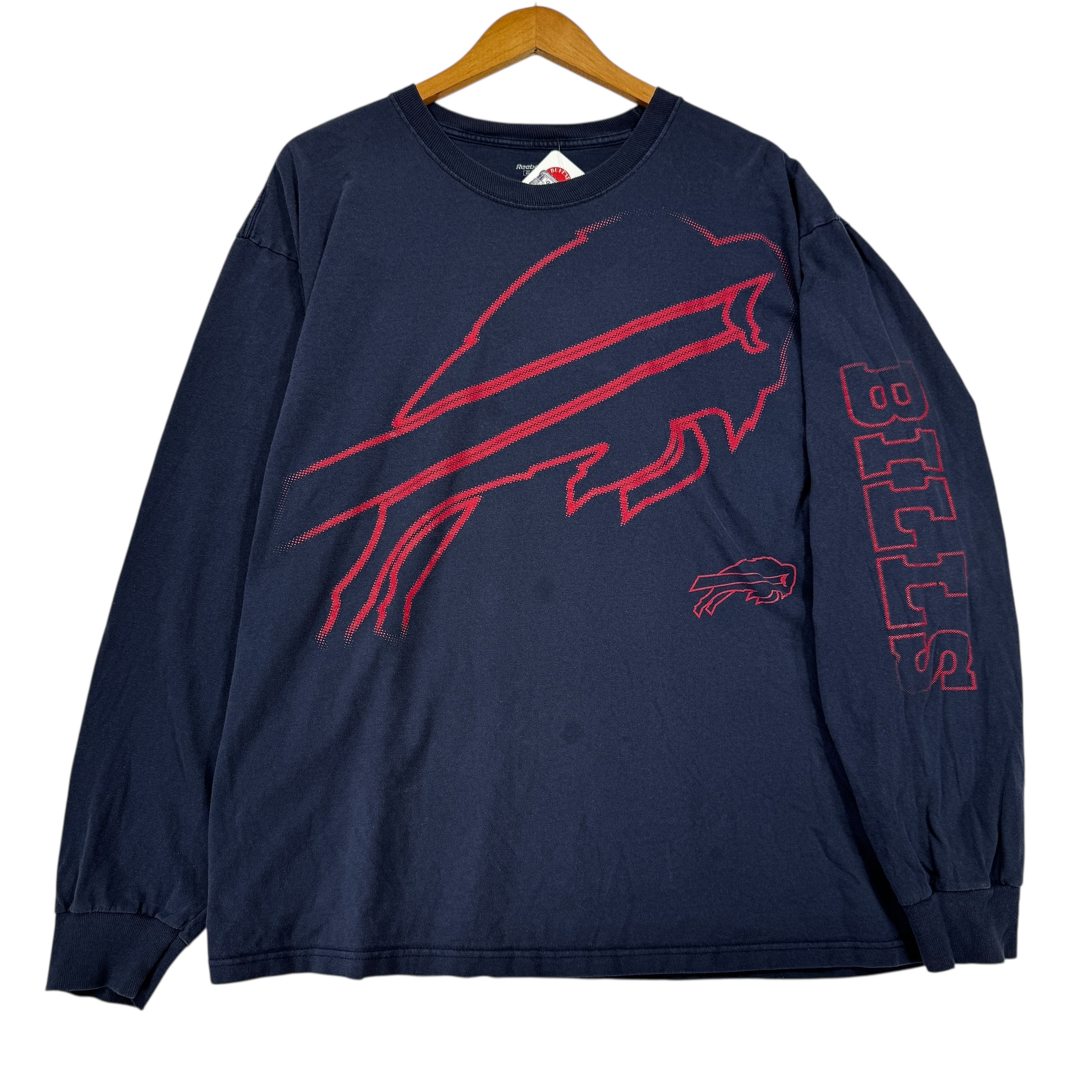 Vintage Buffalo Bills Long Sleeve Shirt XXL