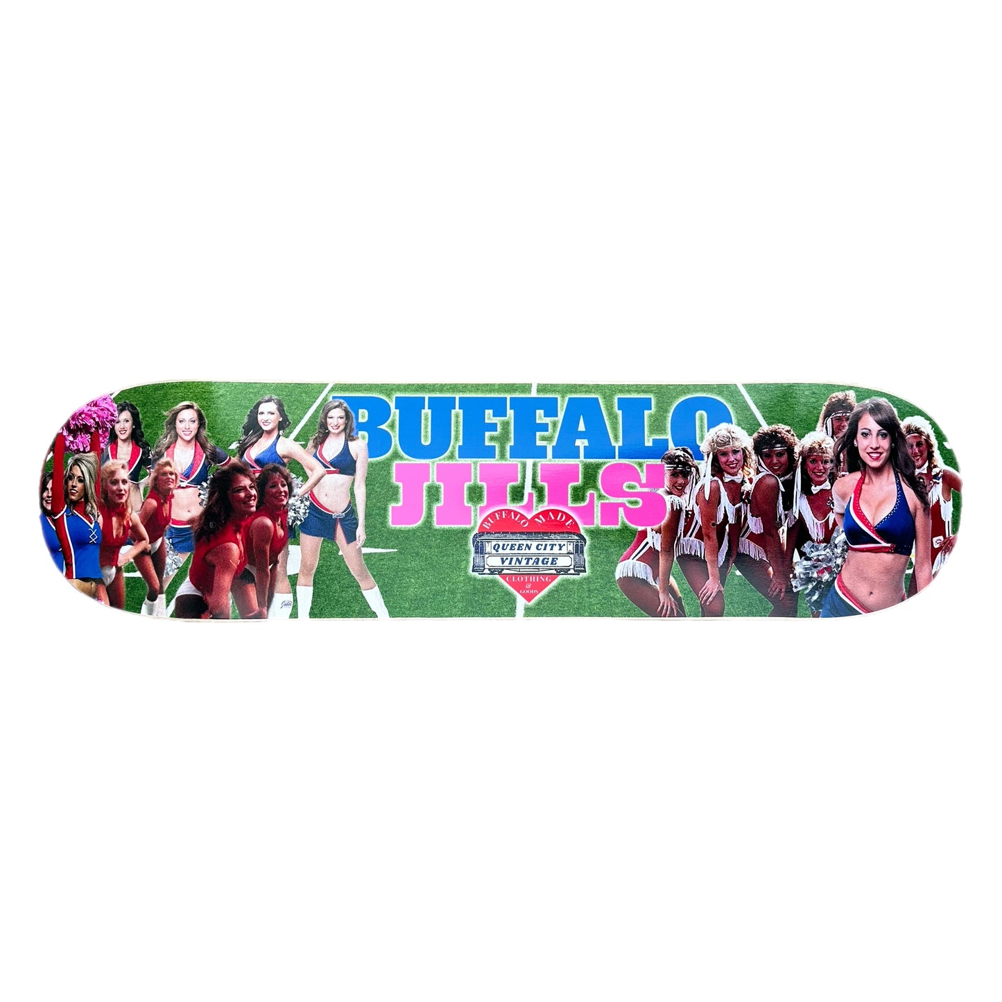 QCV Exclusive Buffalo Jills Skate Deck