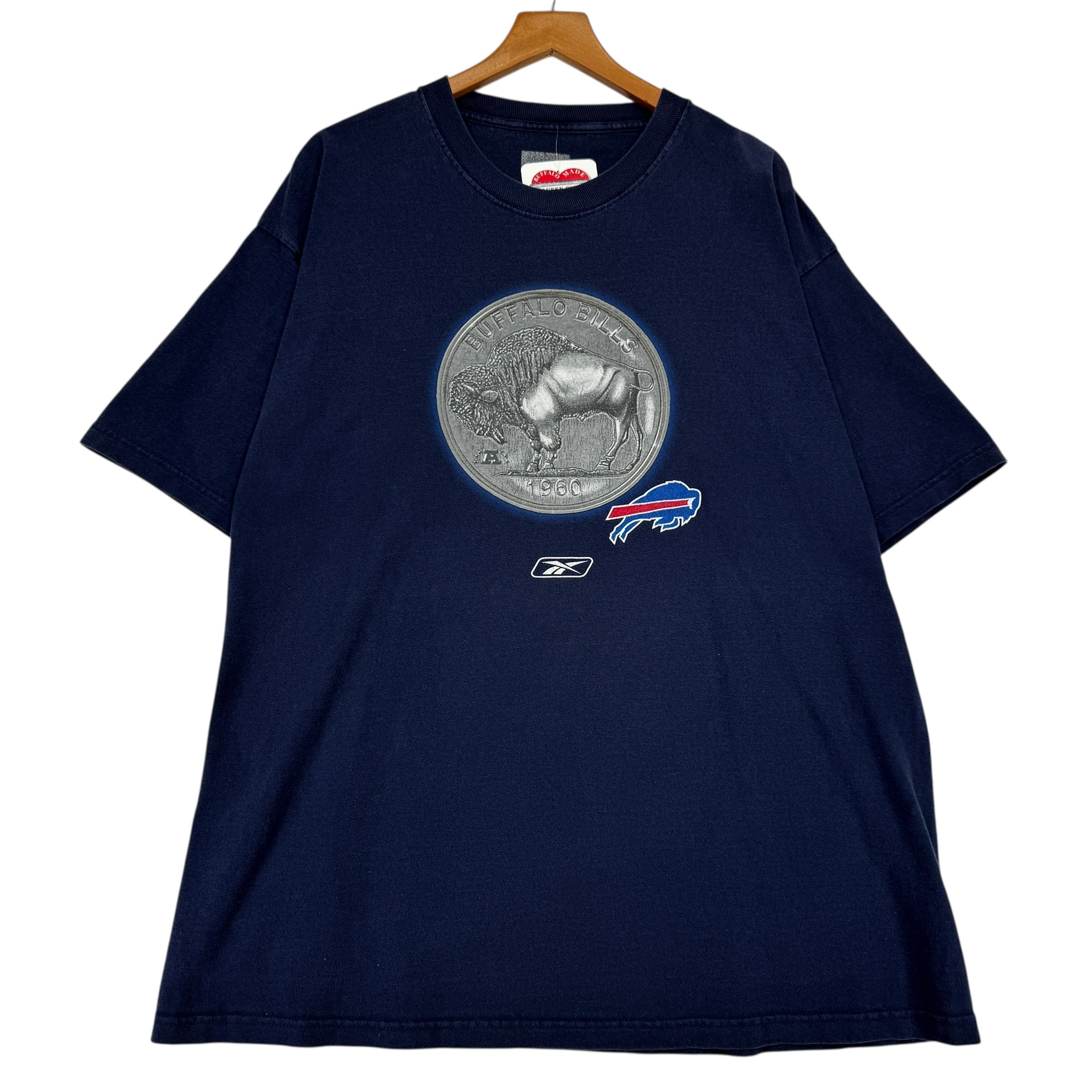 Vintage Buffalo Bills Coin Shirt Large