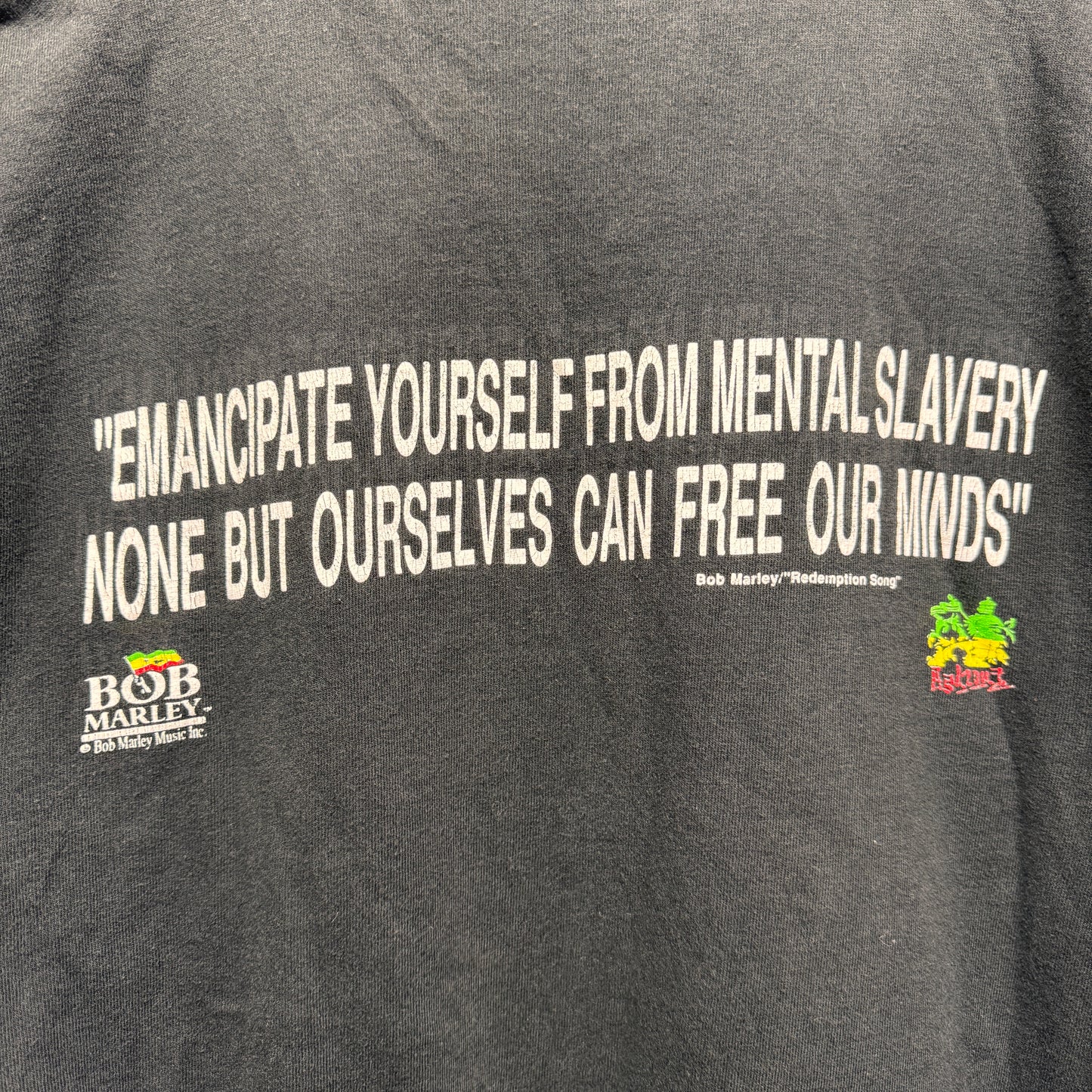 Vintage Bob Marley “Redemption Song” Shirt Large