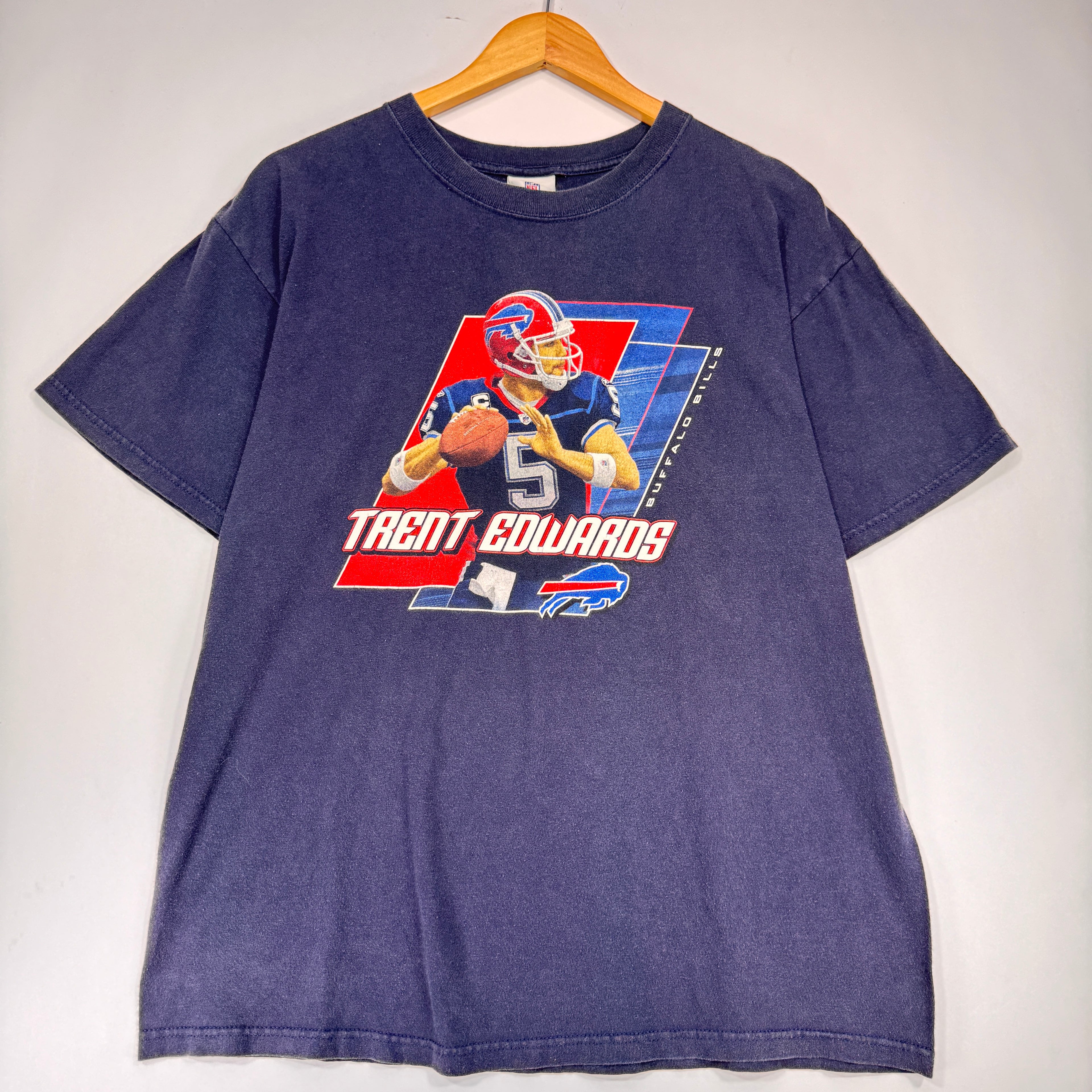 Vintage Buffalo Bills Trent Edwards Shirt Large