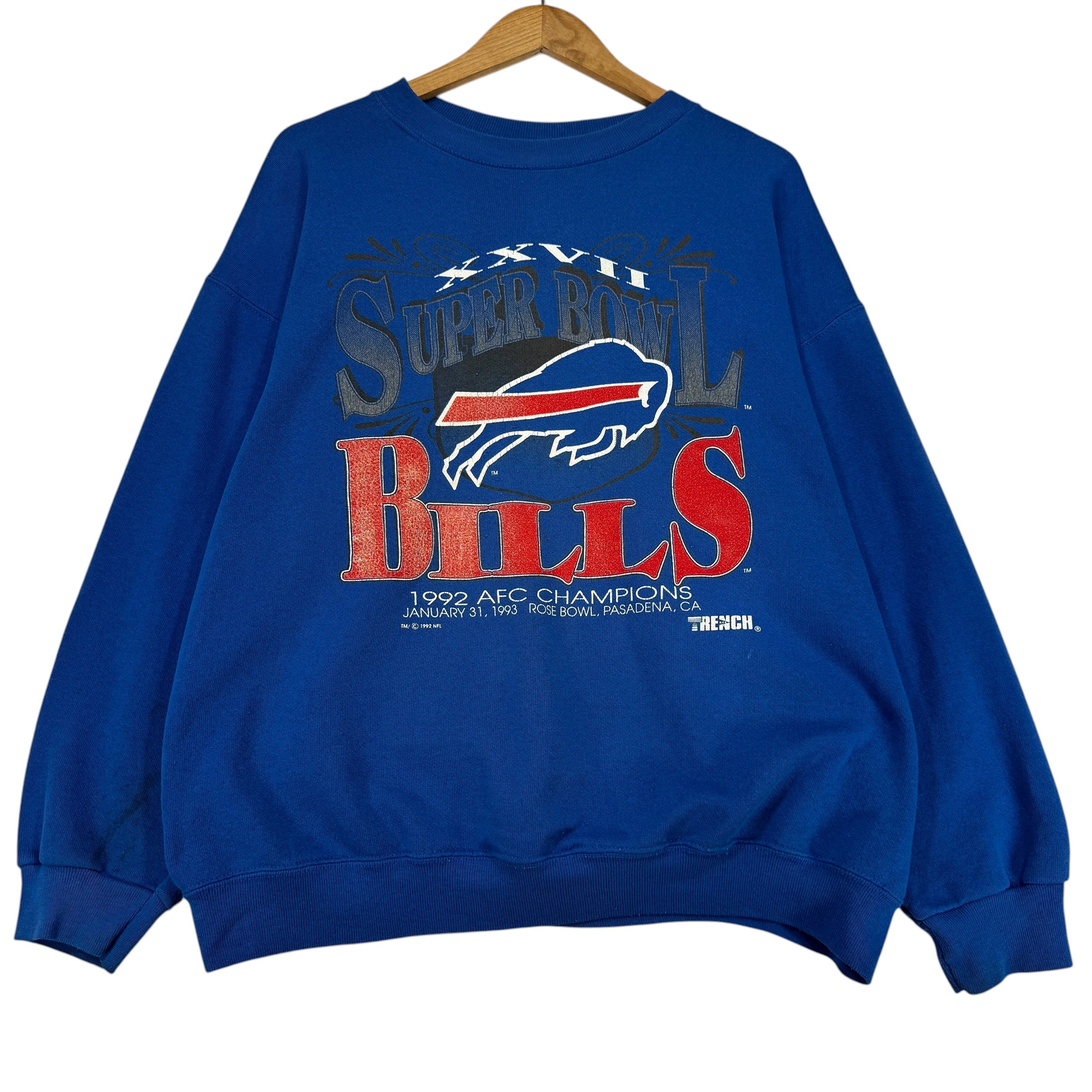 Vintage Buffalo Bills 1993 Super Bowl Crewneck Sweatshirt XL