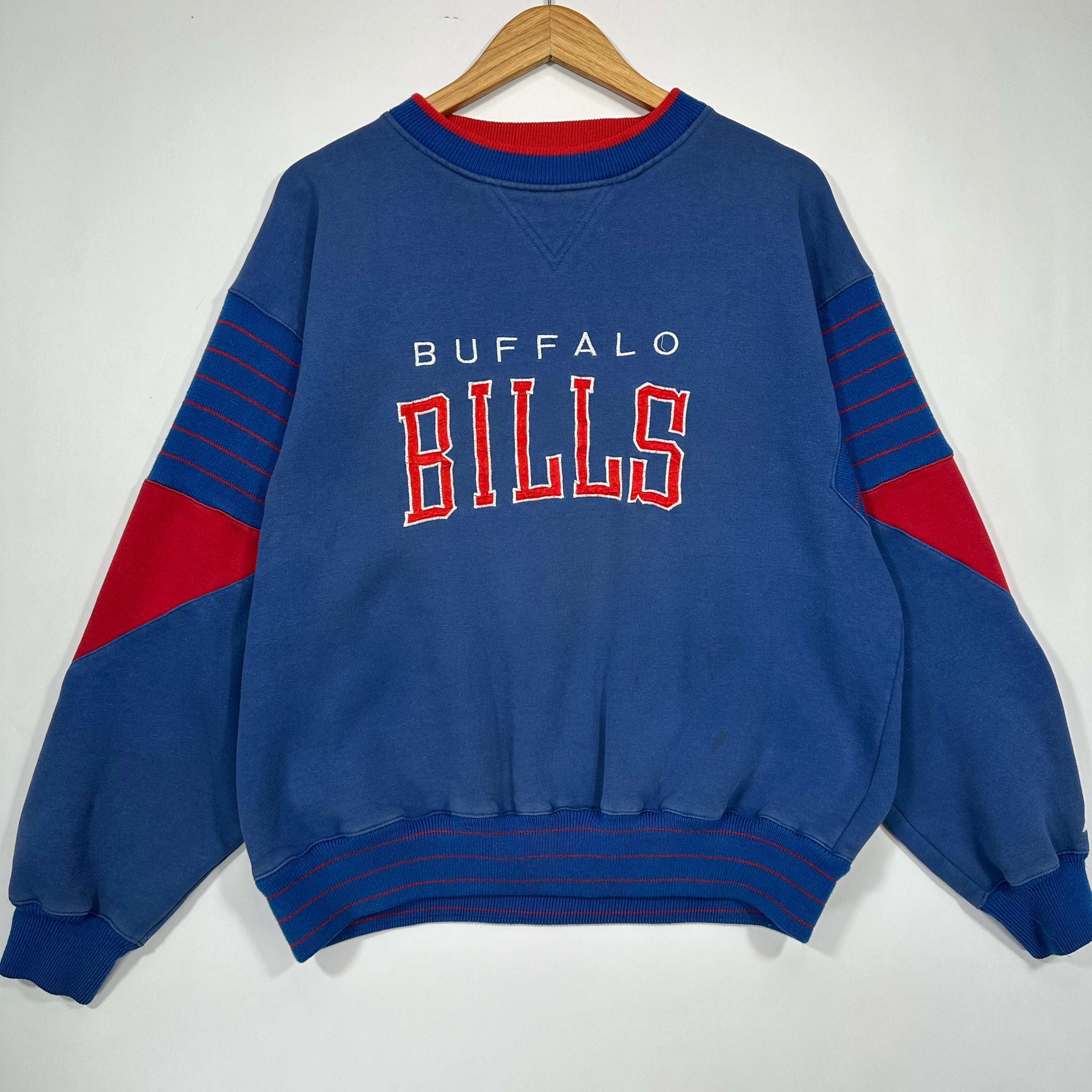 Vintage Buffalo Bills Embroidered Sweatshirt XL