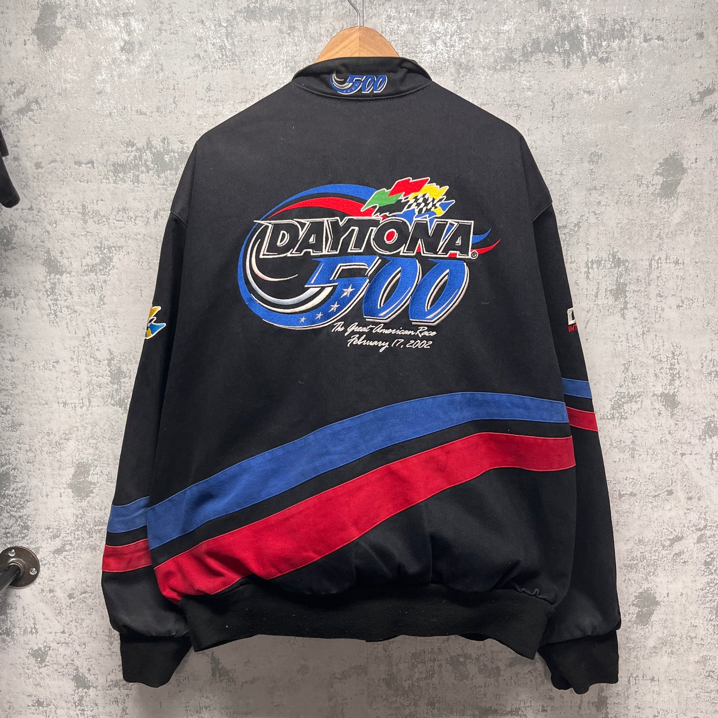 Vintage Jeff Hamilton 2002 Daytona 500 Racing Jacket XXL