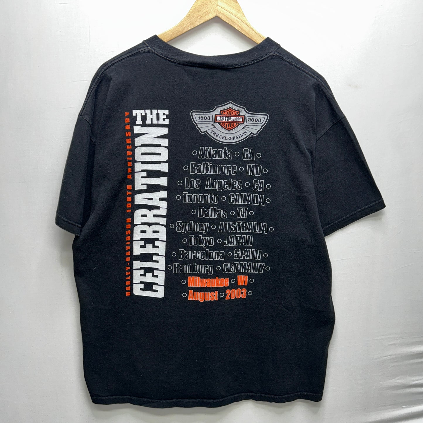 Vintage Harley Davidson 100 Years Milwaukee WI Shirt XL