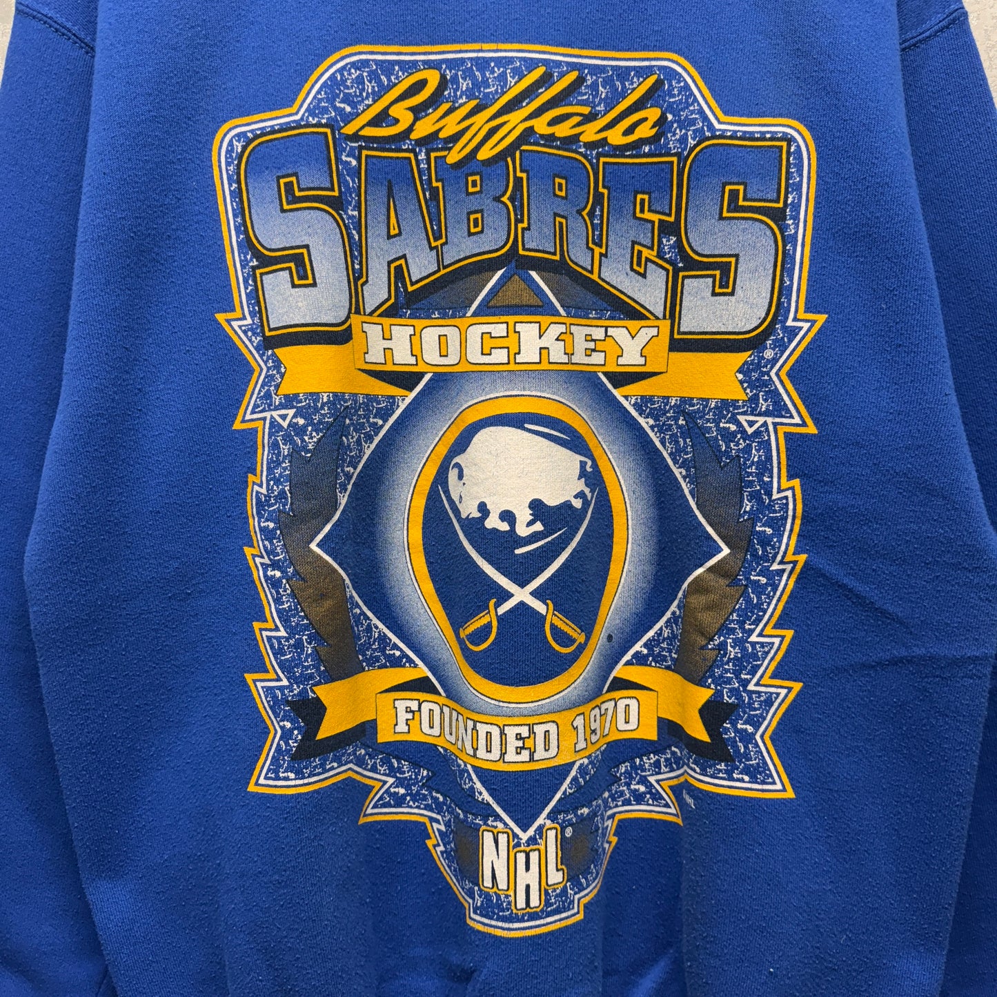 Vintage Buffalo Sabres Crewneck Sweatshirt Medium