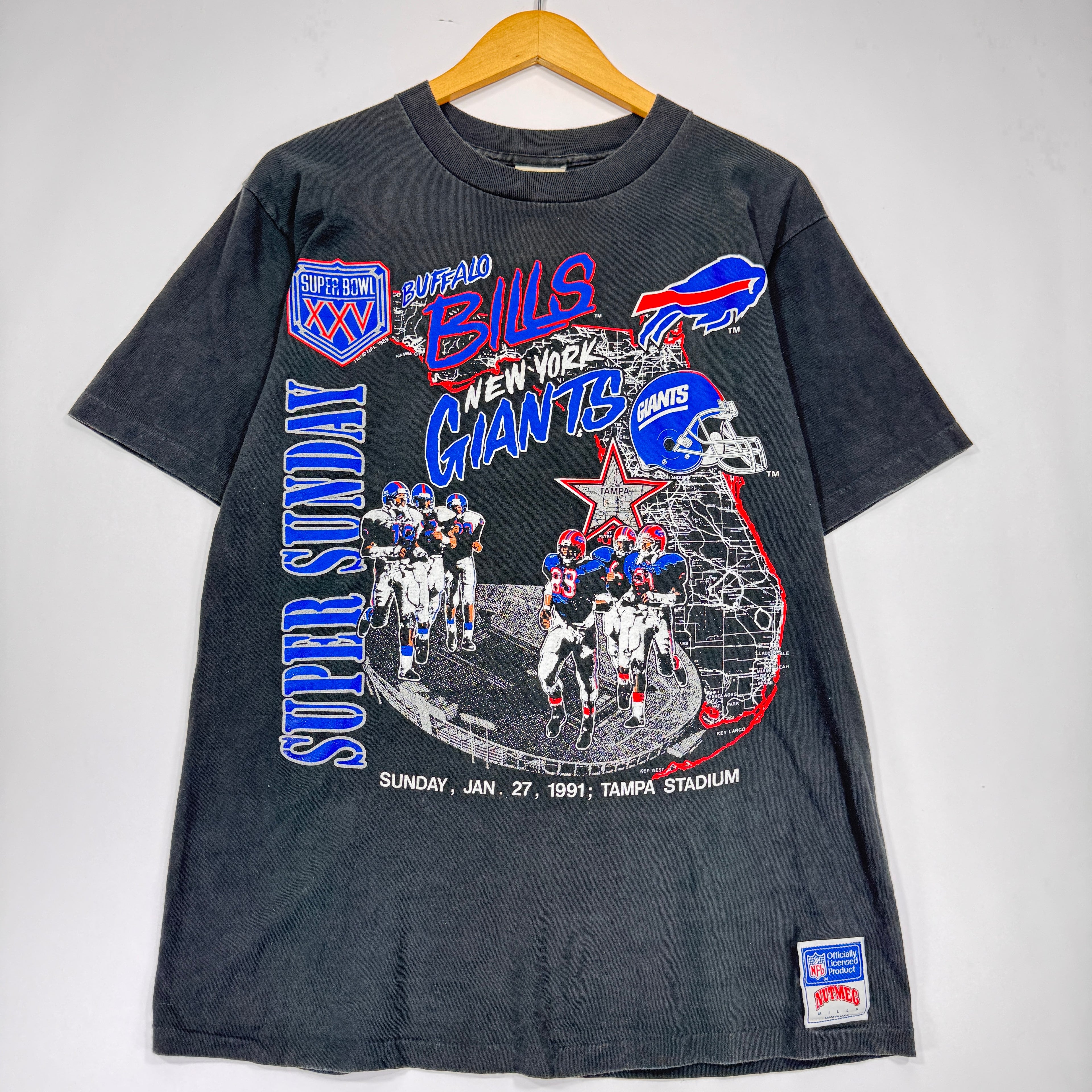 Vintage Buffalo Bills 1991 Super Bowl Shirt Large