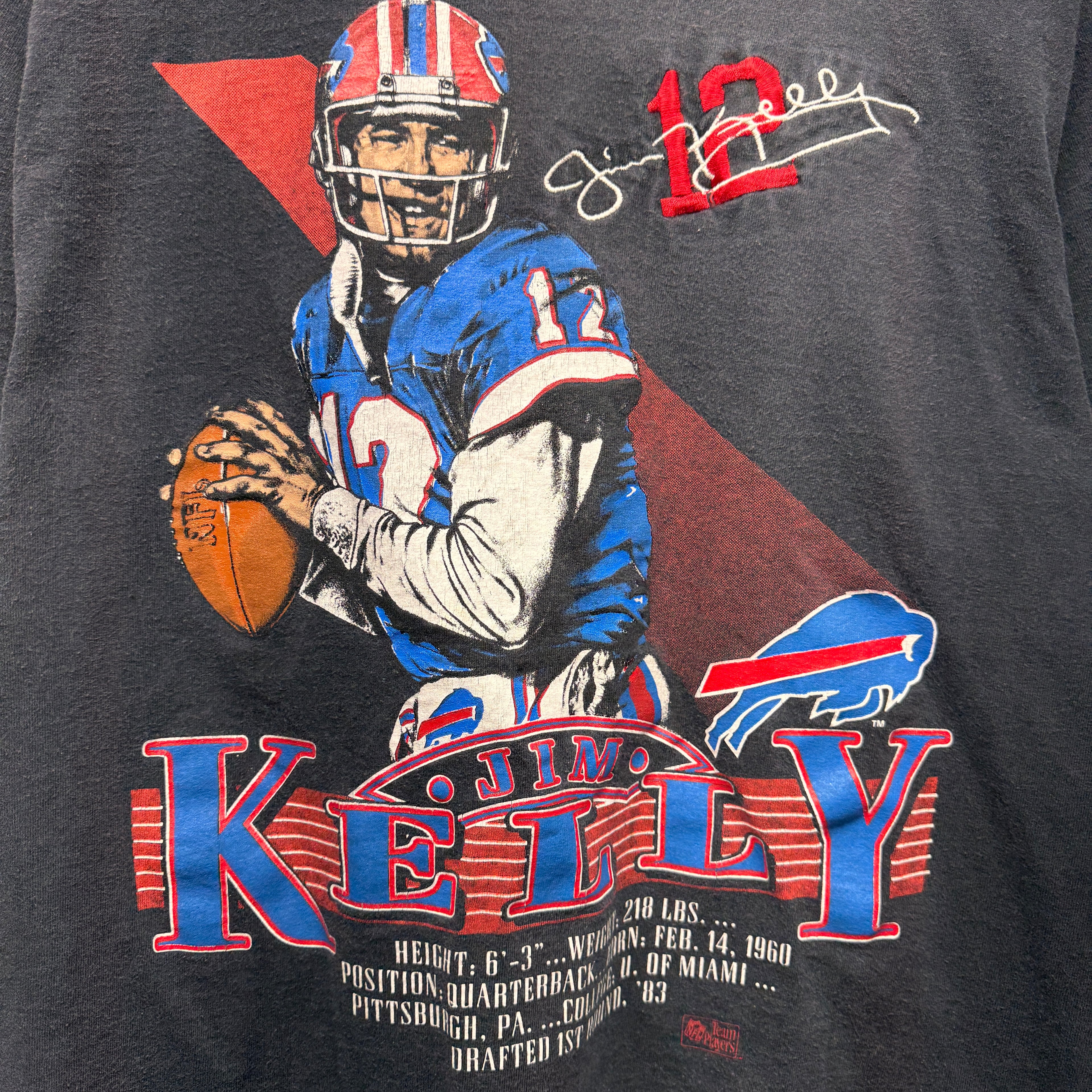 Vintage Buffalo Bills Jim Kelly Shirt Large