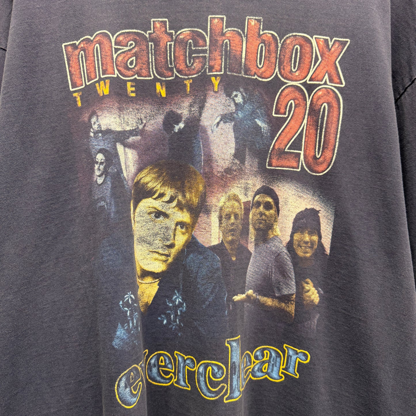 Vintage Matchbox Twenty Rap Tee Tour Long Sleeve Shirt XL