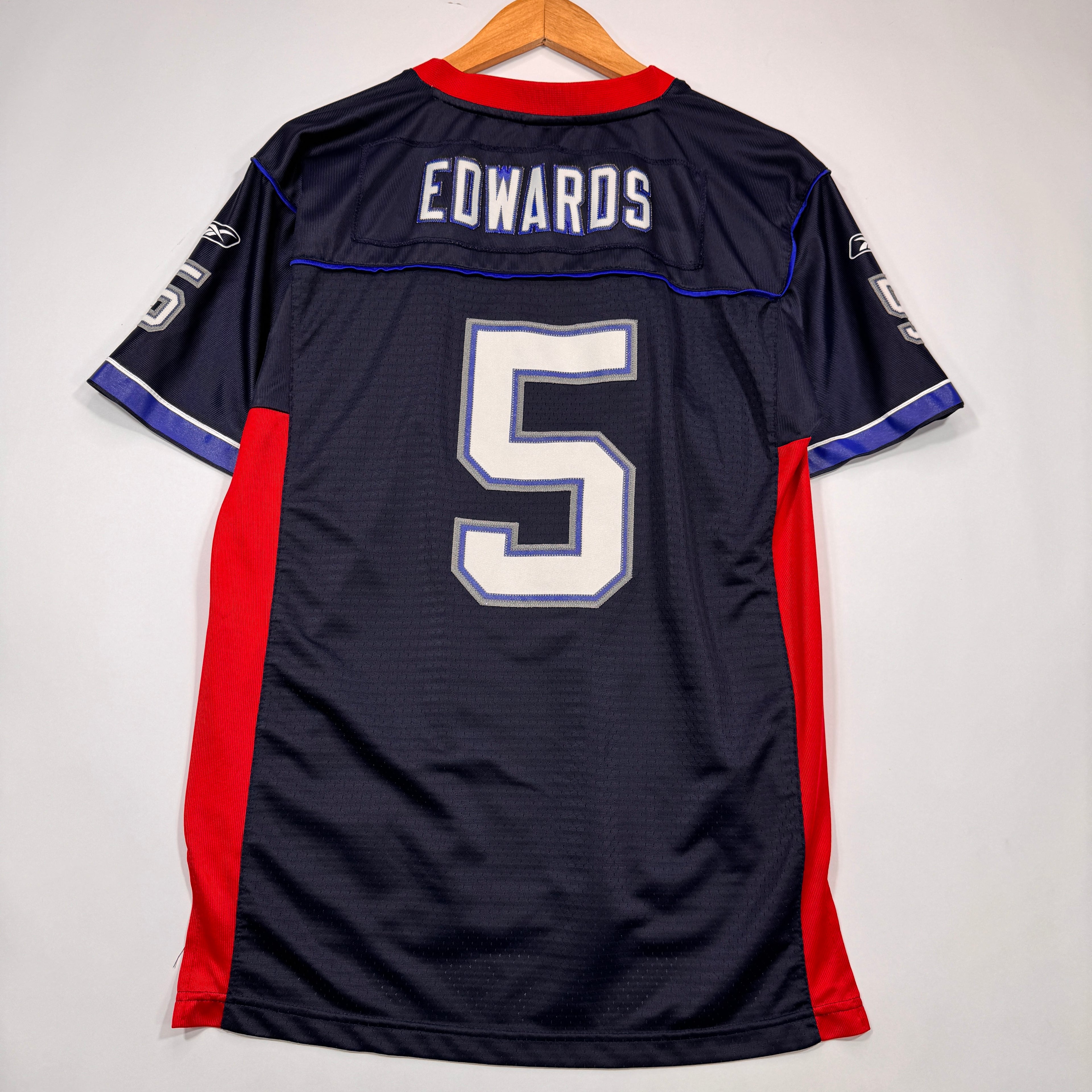 Vintage Buffalo Bills Edwards #5 Jersey Shirt XL