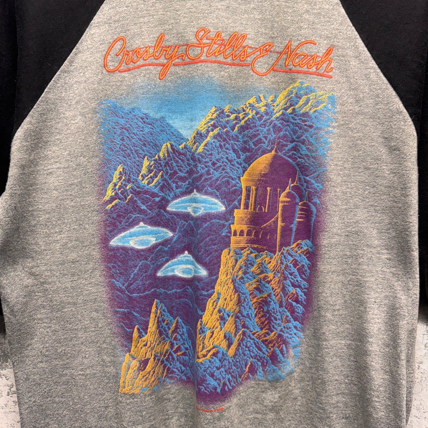 Vintage 1983 Crosby Stills & Nash 1983 Tour Shirt Medium