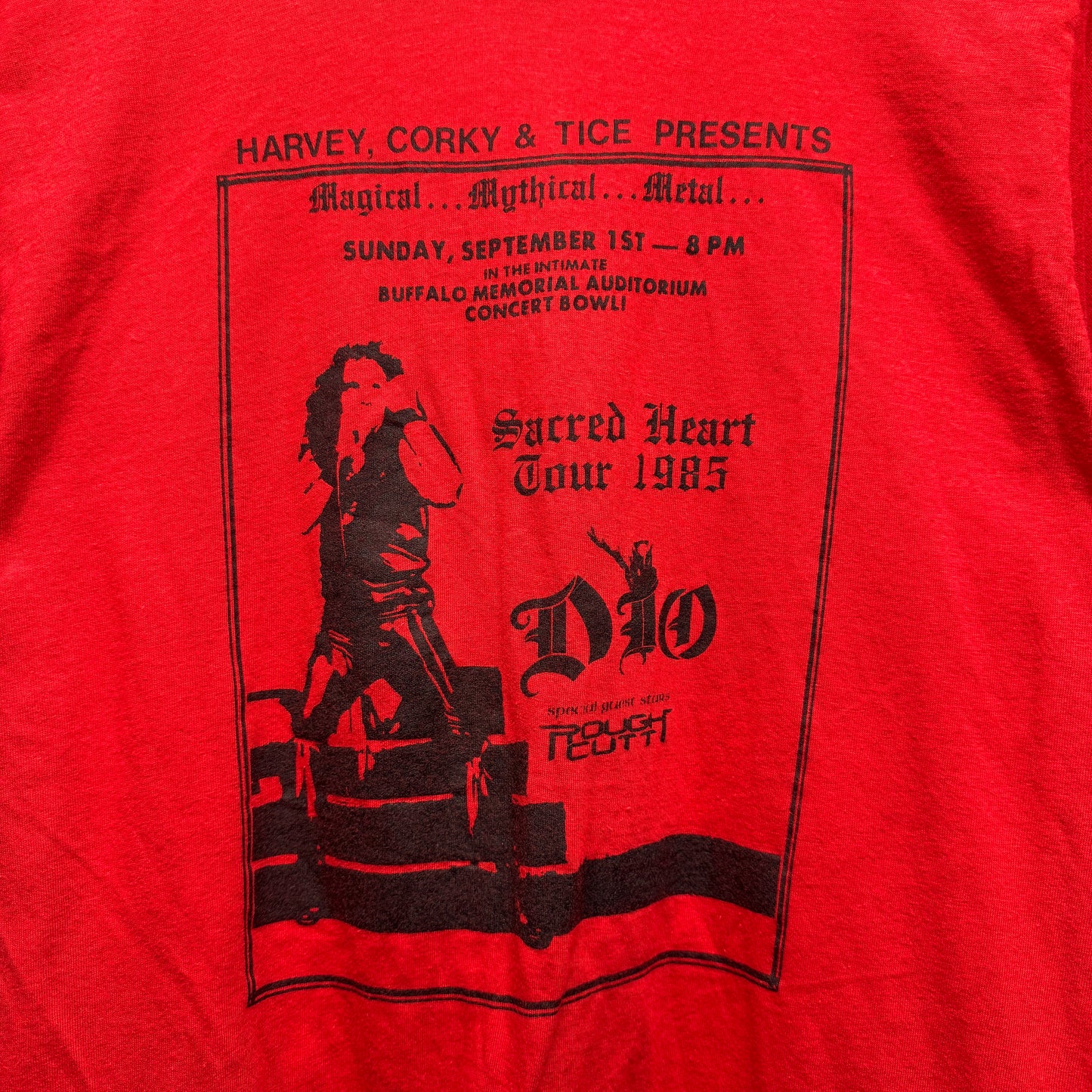 Vintage Dio 1985 Concert Shirt Medium