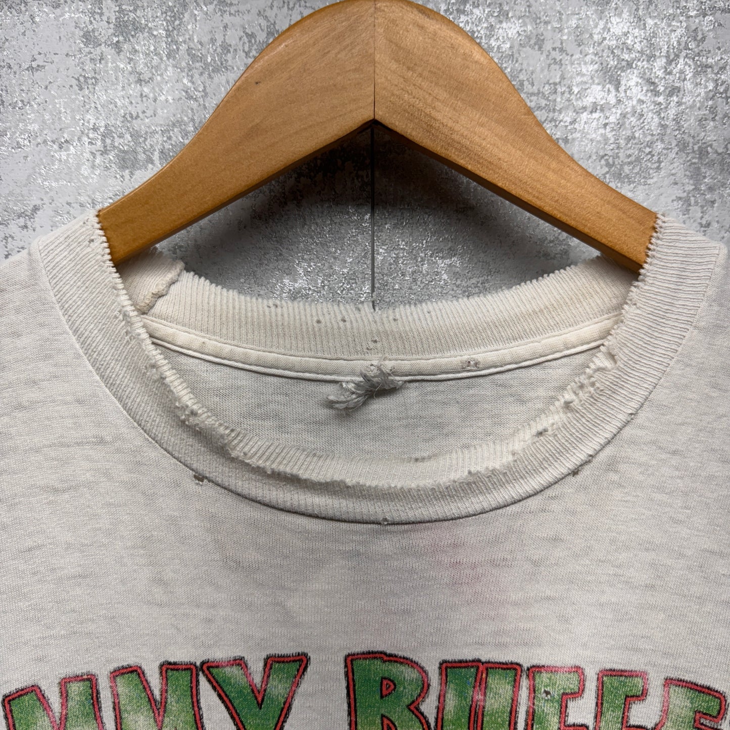 Vintage Jimmy Buffet 1996 Tour Thrashed Shirt XXL