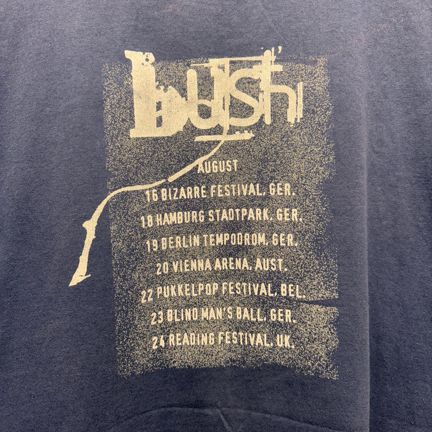 Vintage Bush Razorblade Suitcase Shirt XL
