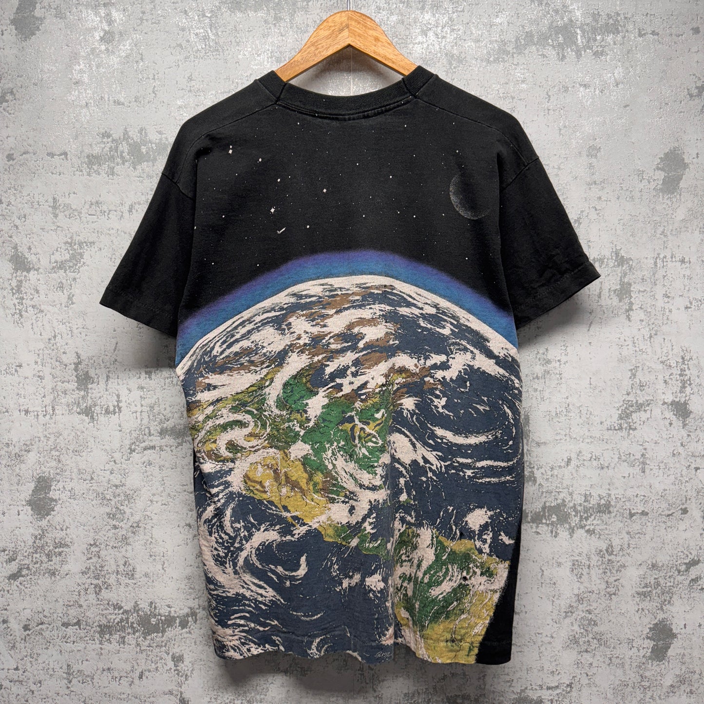 Vintage Grateful Dead Earth & Space All Over Print Shirt Large