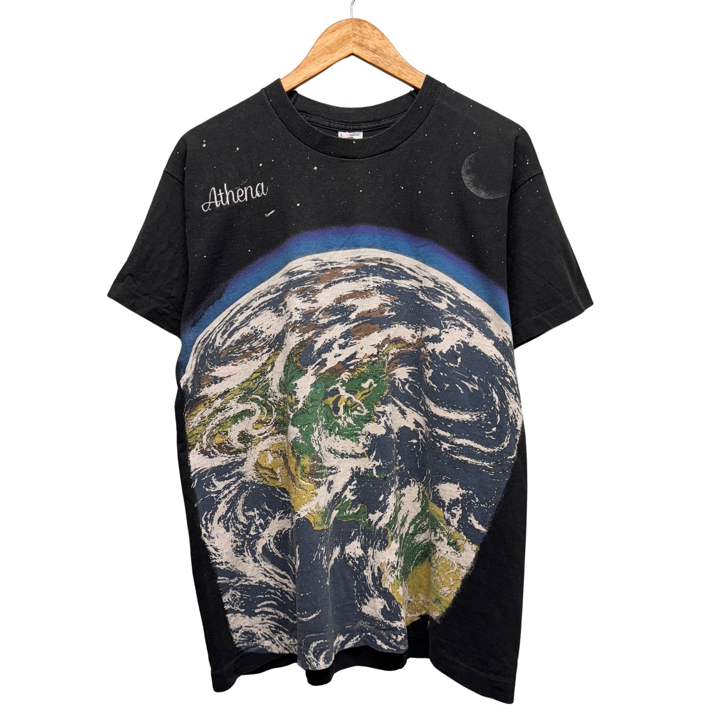 Vintage Grateful Dead Earth & Space All Over Print Shirt Large
