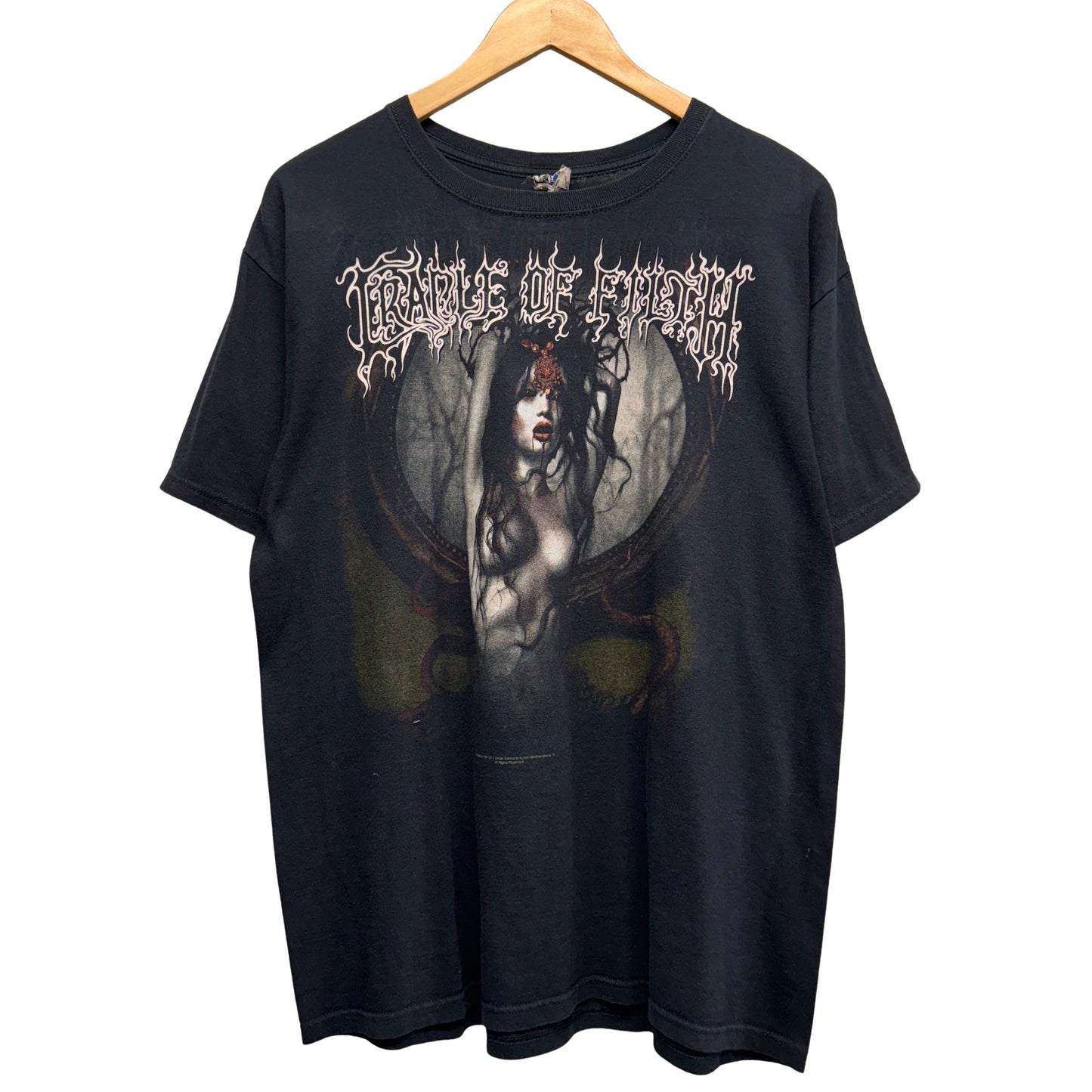 Y2K Cradle of Filth Shirt Large