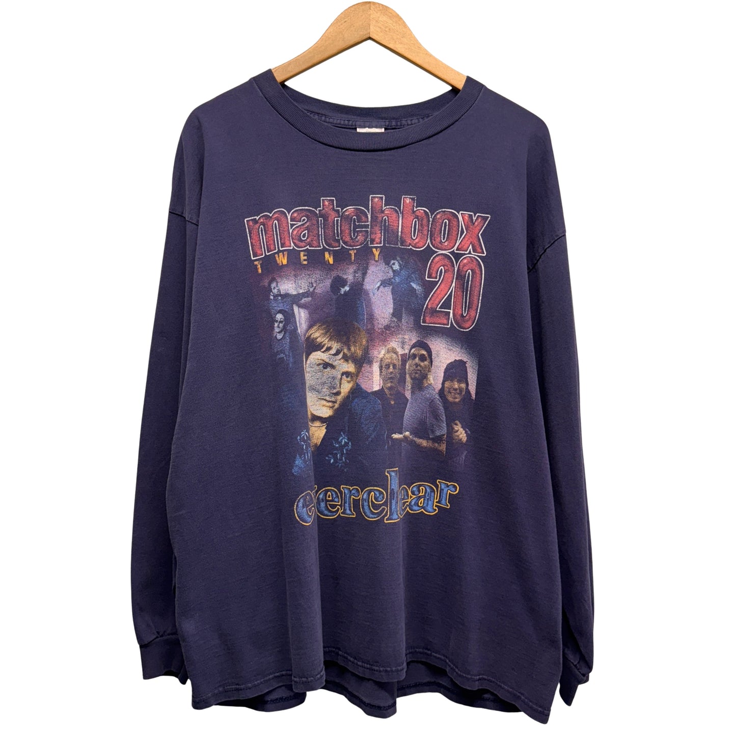 Vintage Matchbox Twenty Rap Tee Tour Long Sleeve Shirt XL