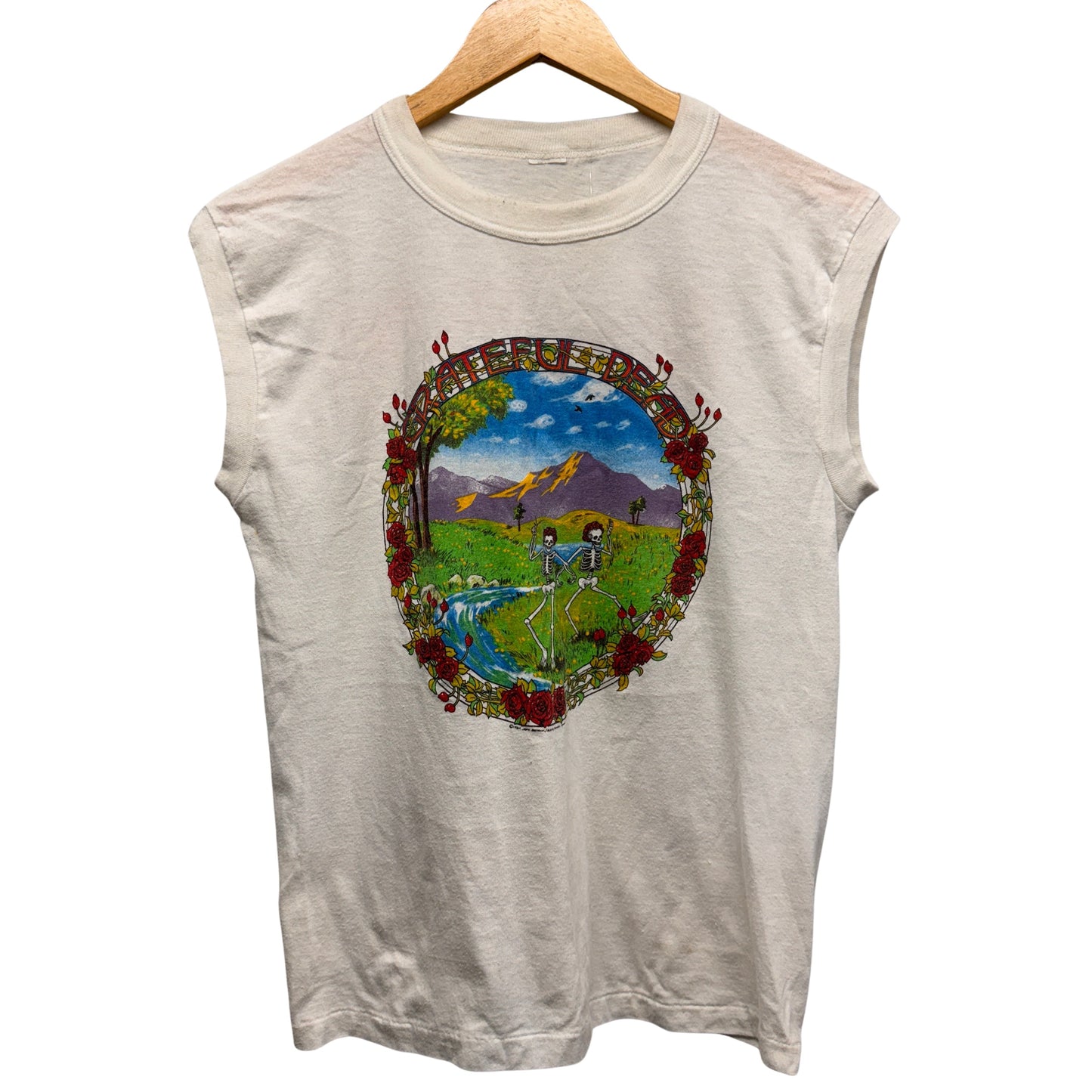 Vintage Grateful Dead 1984 Spring Tour Tank Top Shirt Medium