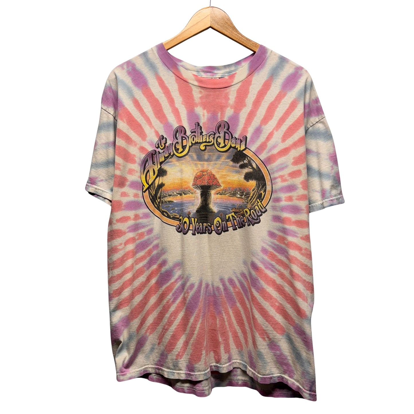 Vintage Allman Brothers Band 1999 Tour Tie Dye Shirt XXL