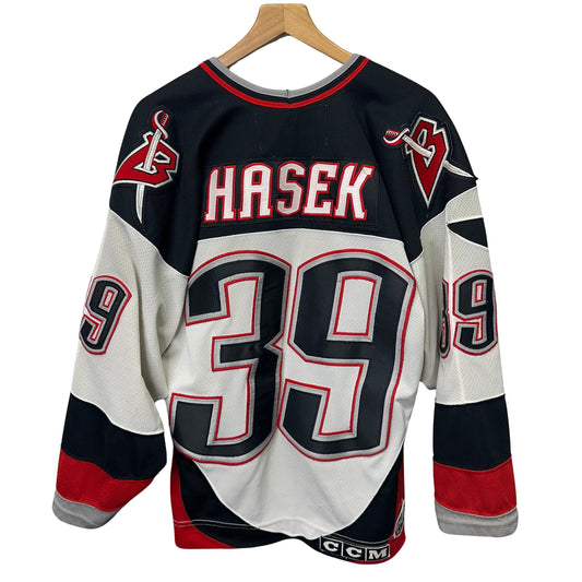 90s Dominik Hasek Buffalo Sabres CCM Jersey Shirt Size Small
