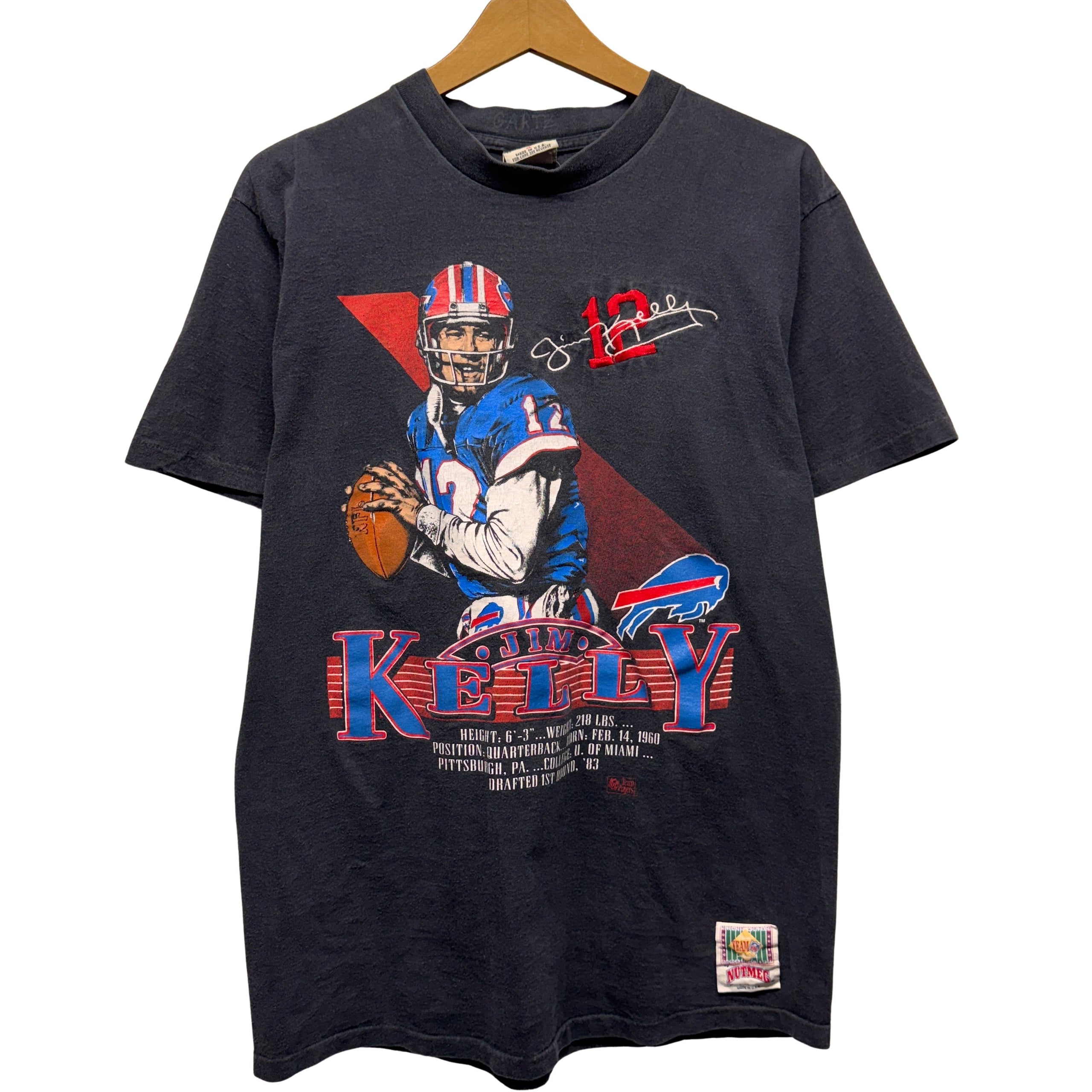 Vintage Buffalo Bills Jim Kelly Shirt Large