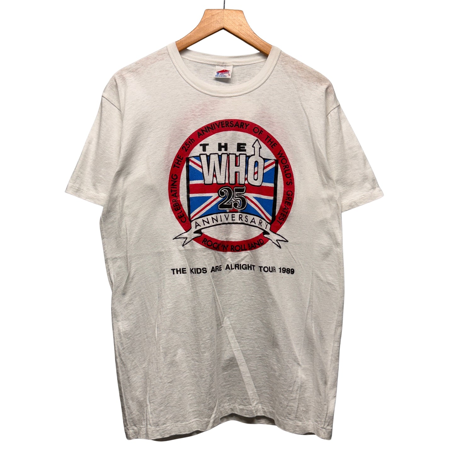 Vintage The Who The Kids Are Alright 1989 Tour Shirt Medium