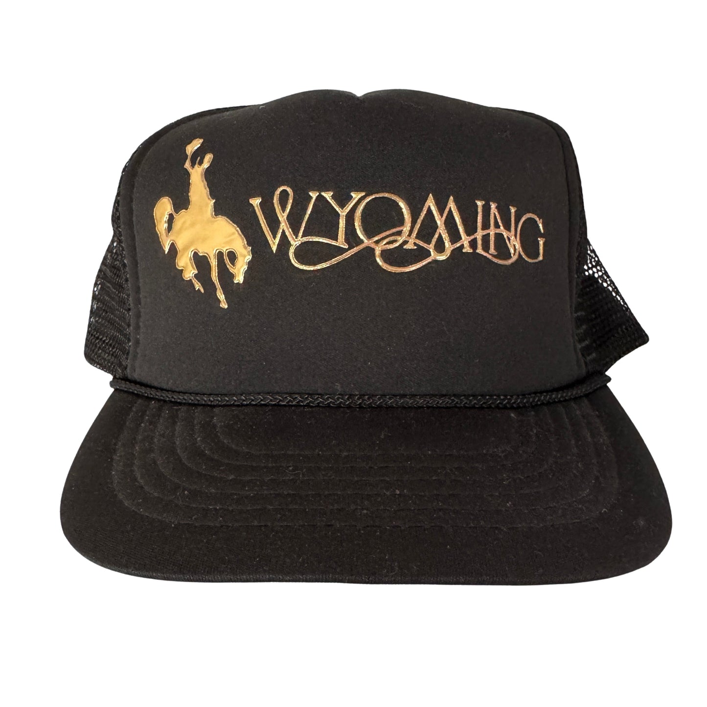 Vintage University of Wyoming Cowboys Trucker Snapback Hat