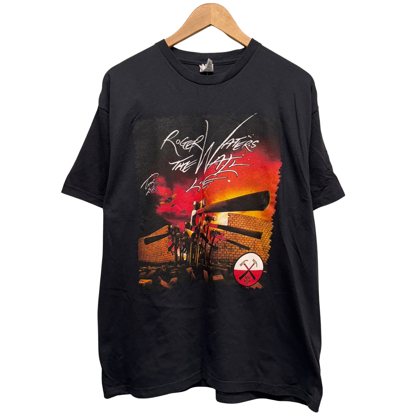 Vintage Roger Waters The Wall 2002 Tour Shirt Large