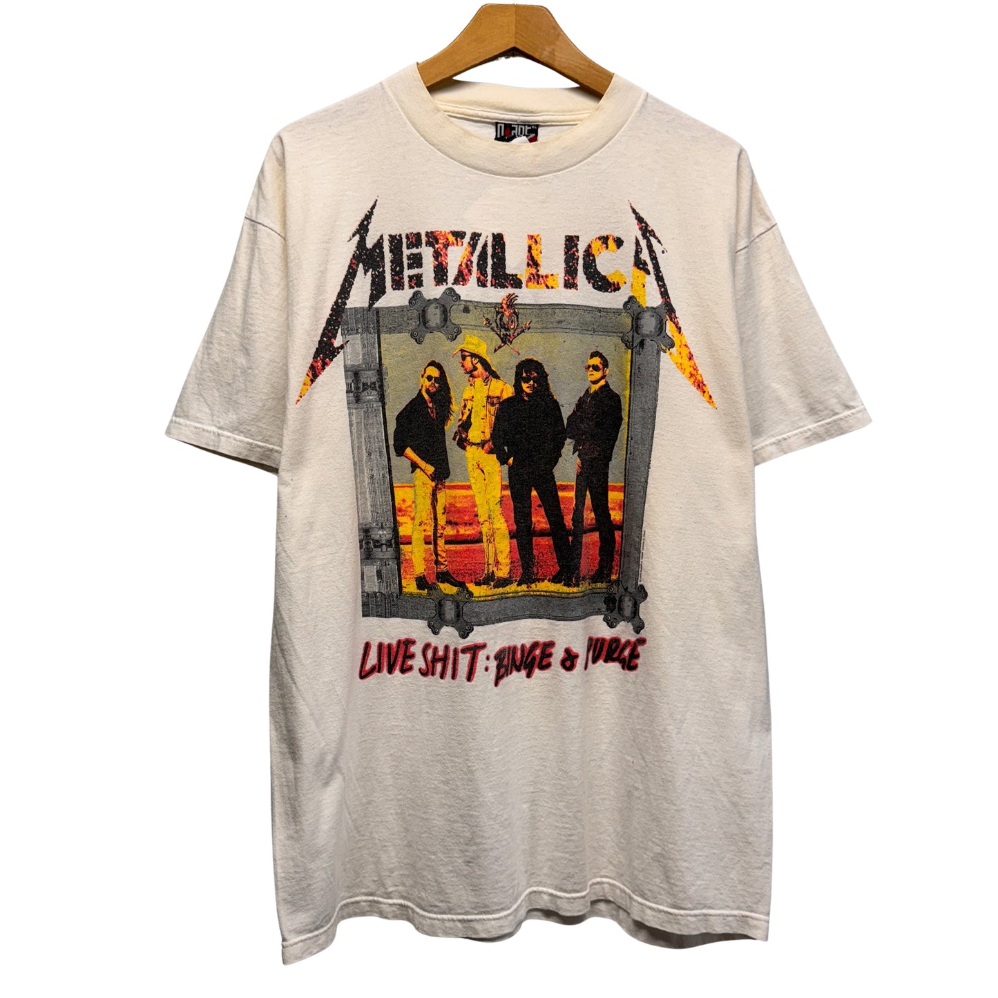 Vintage Metallica 1994 Binge & Purge Tour Shirt XL