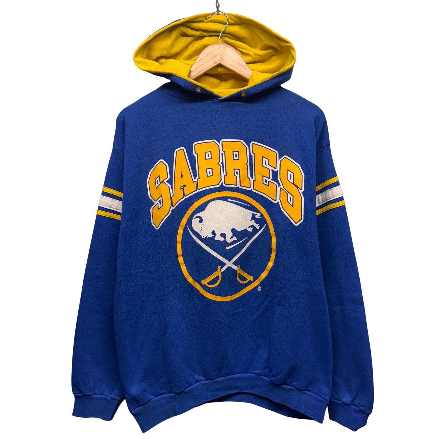 Vintage Buffalo Sabres Hoodie Sweatshirt XL