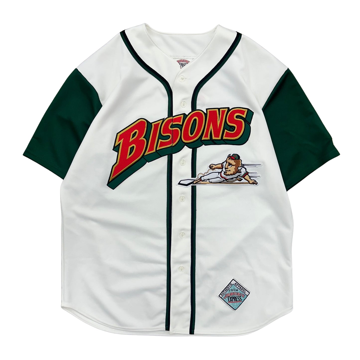 Vintage Buffalo Bisons Jersey Shirt Large