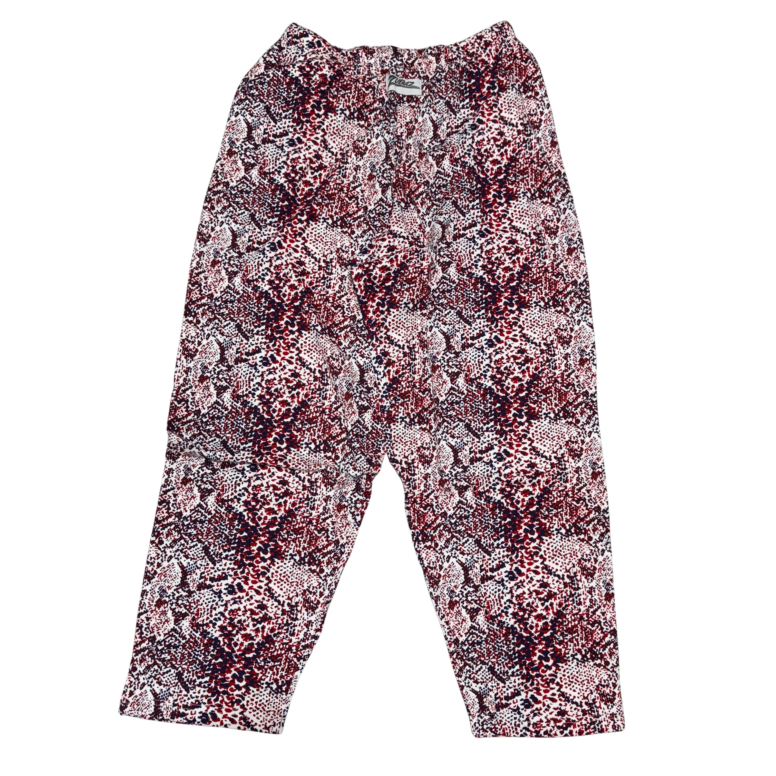 Vintage Buffalo Bills Snakeskin Patterned Zubaz Pants