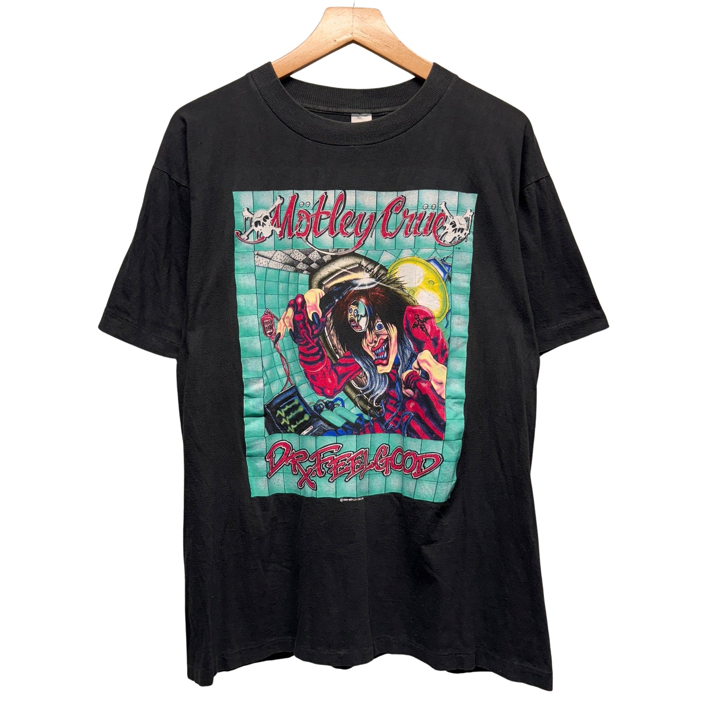 Vintage Motley Crue Dr. Feelgood Shirt Large